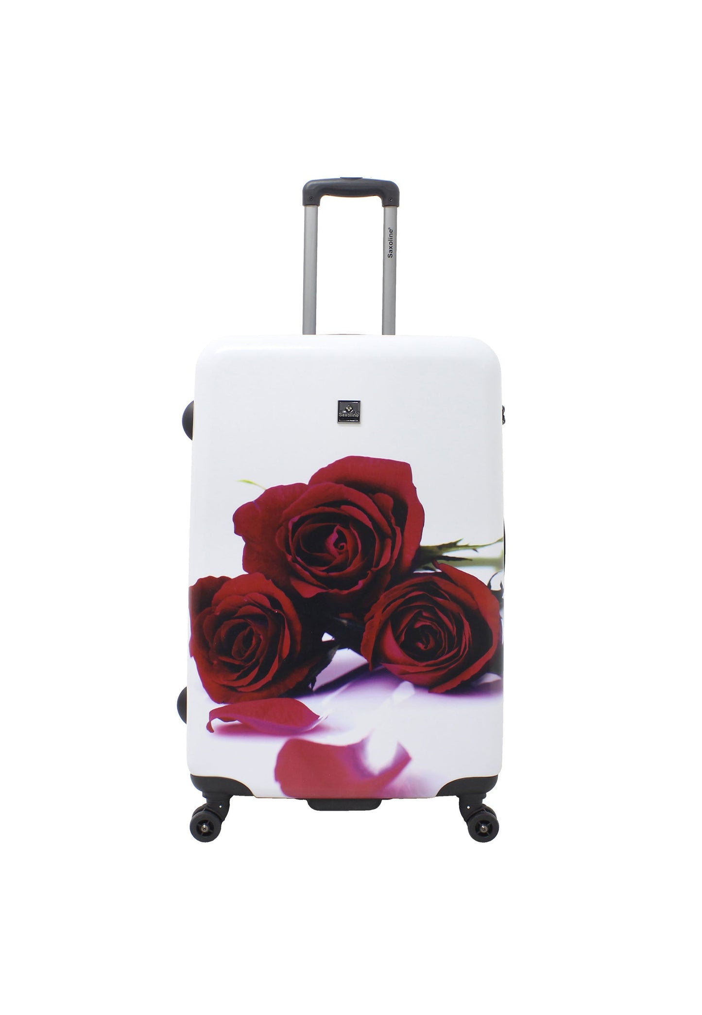 Saxoline Red Roses Hartschalenkoffer / Trolley / Reisekoffer (Large)