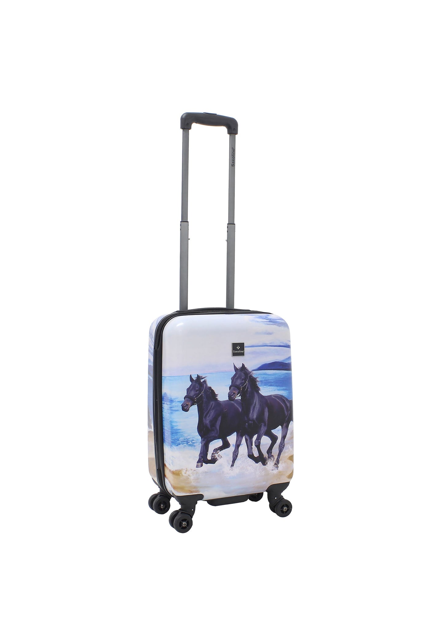 Saxoline Black Horse Handgepäck Hartschalenkoffer / Trolley / Reisekoffer (Small)