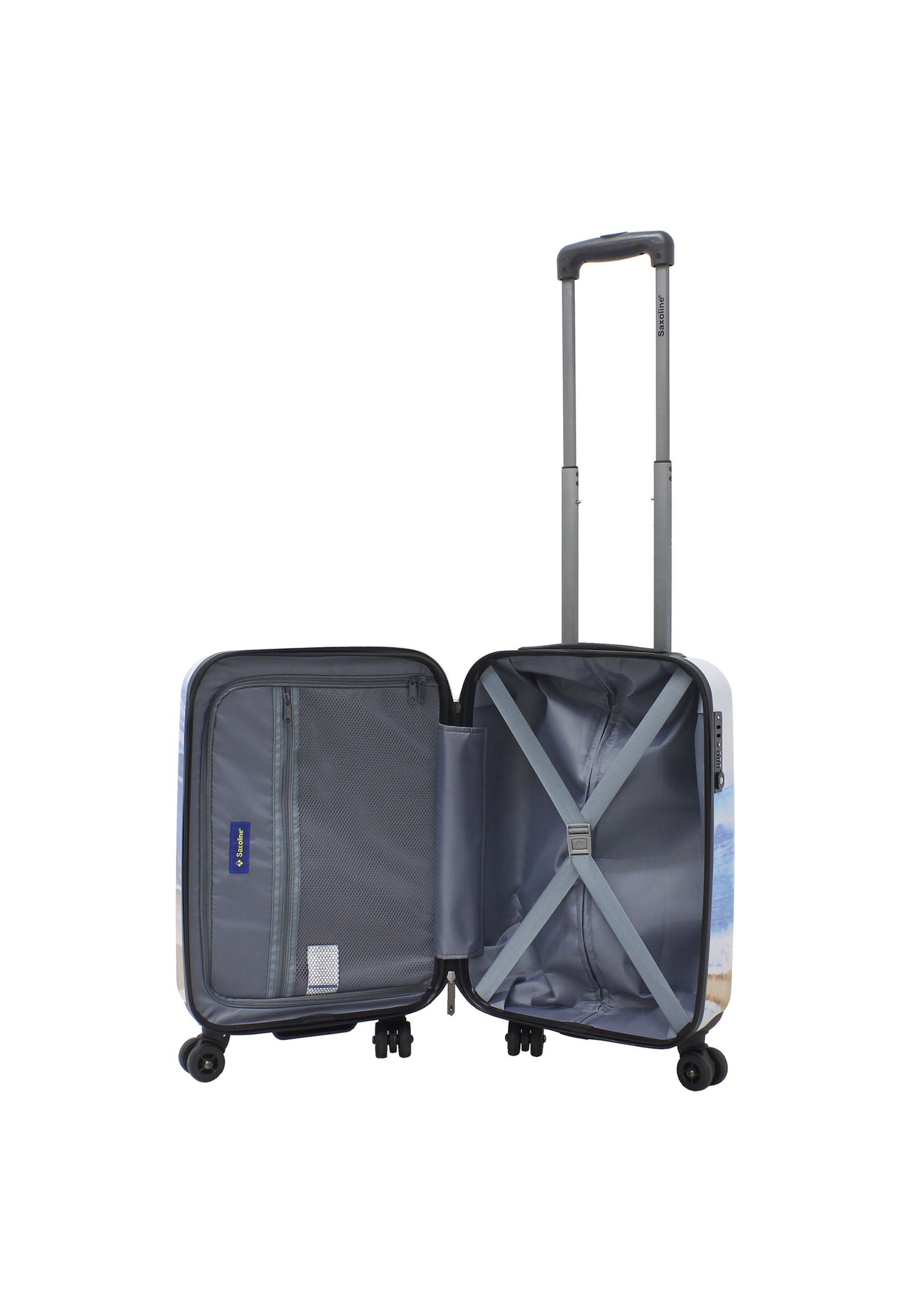 Saxoline Black Horse Handgepäck Hartschalenkoffer / Trolley / Reisekoffer (Small)