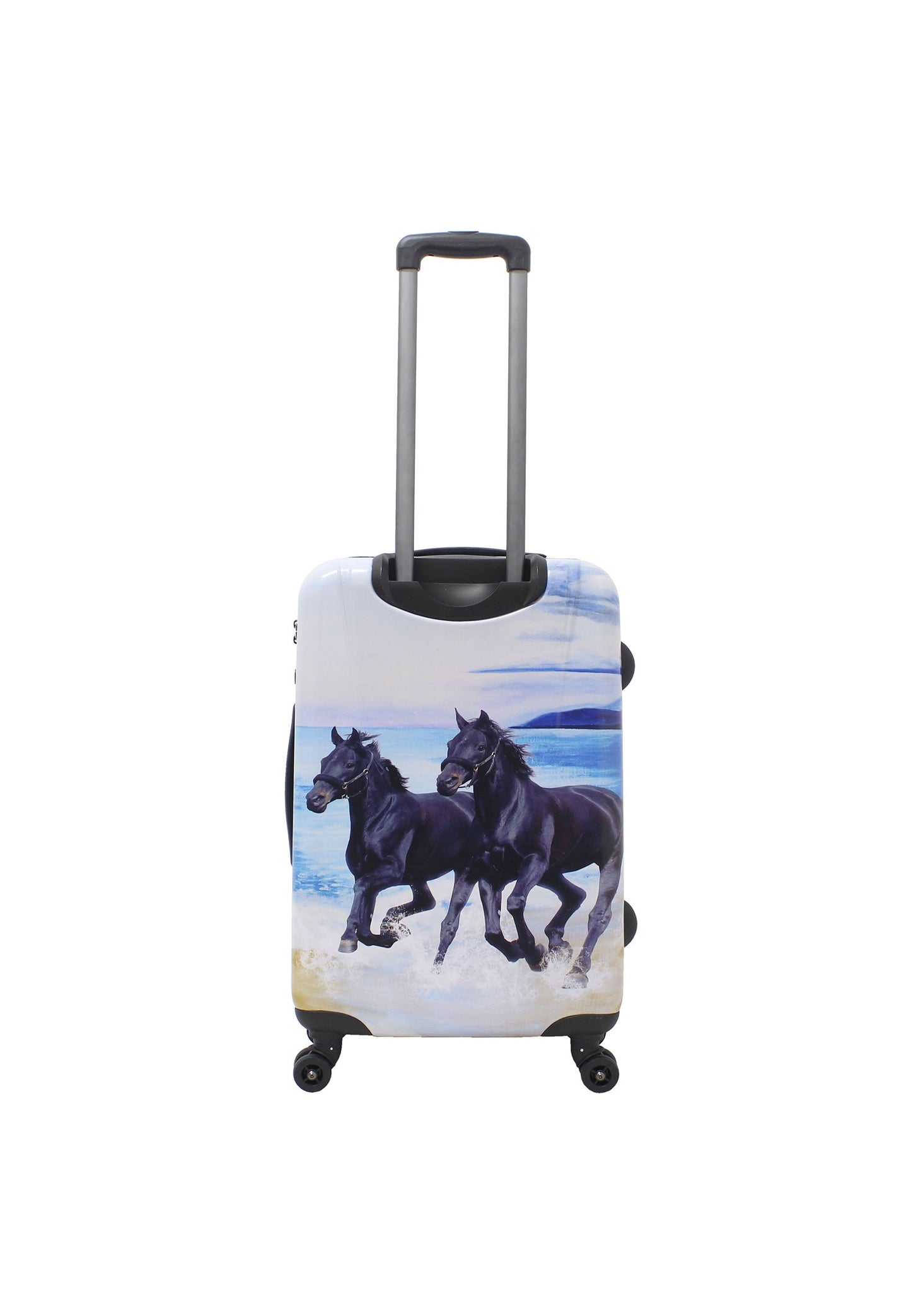 Saxoline Black Horse Hartschalenkoffer / Trolley / Reisekoffer (Medium)