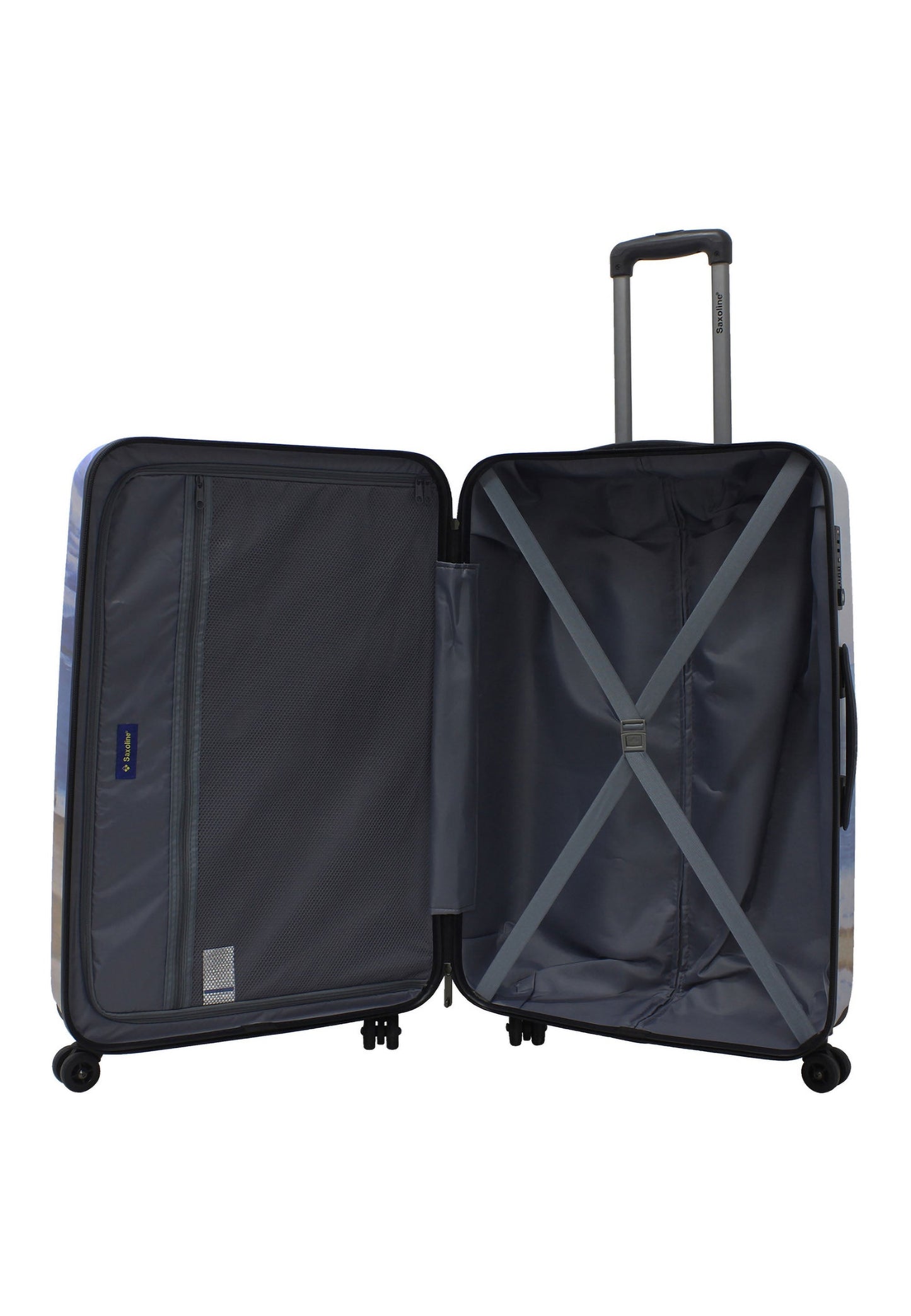 Saxoline Black Horse Hartschalenkoffer / Trolley / Reisekoffer (Large)