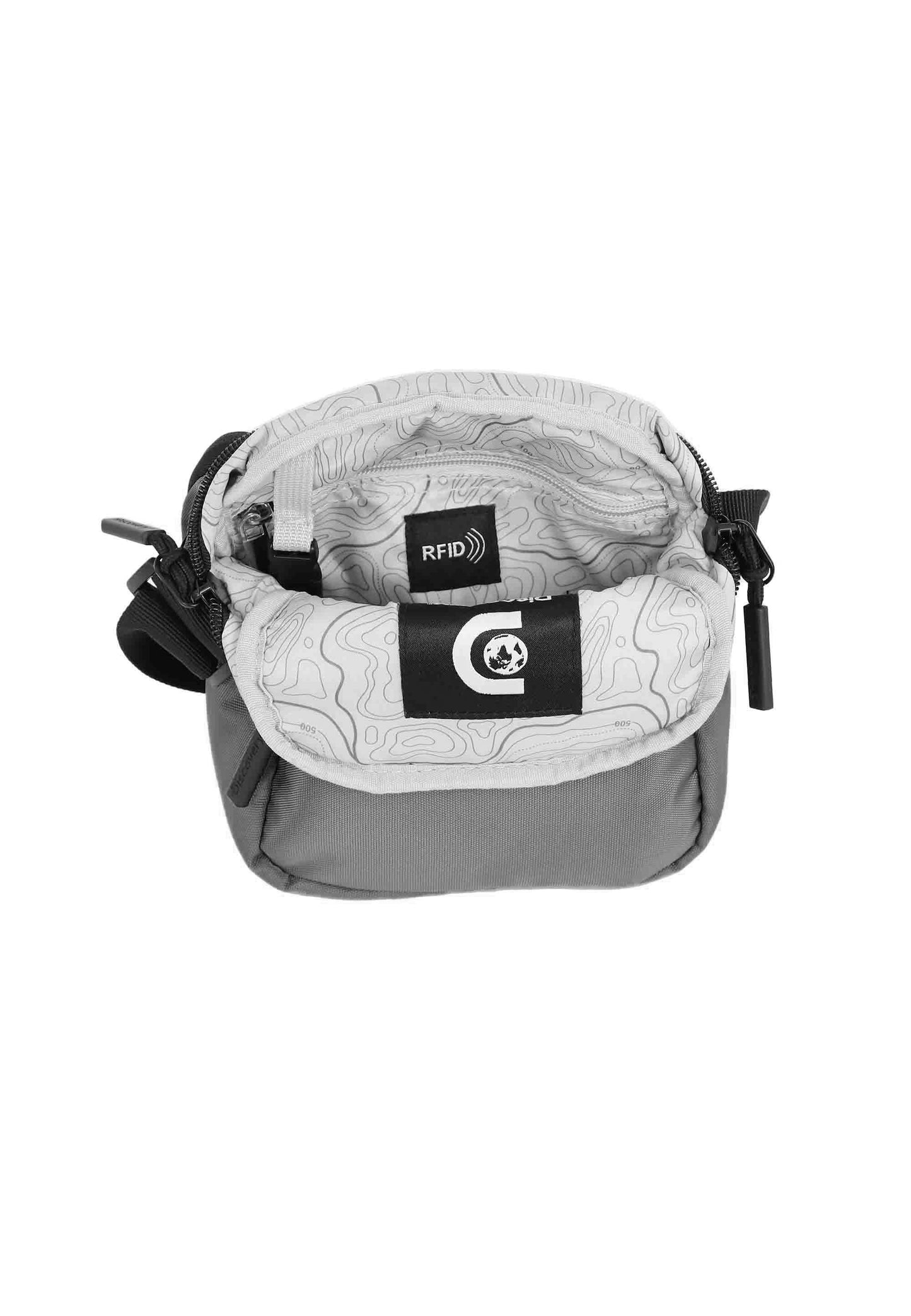 Discovery Metropolis Schultertasche / Umhängetasche D00214 Grau