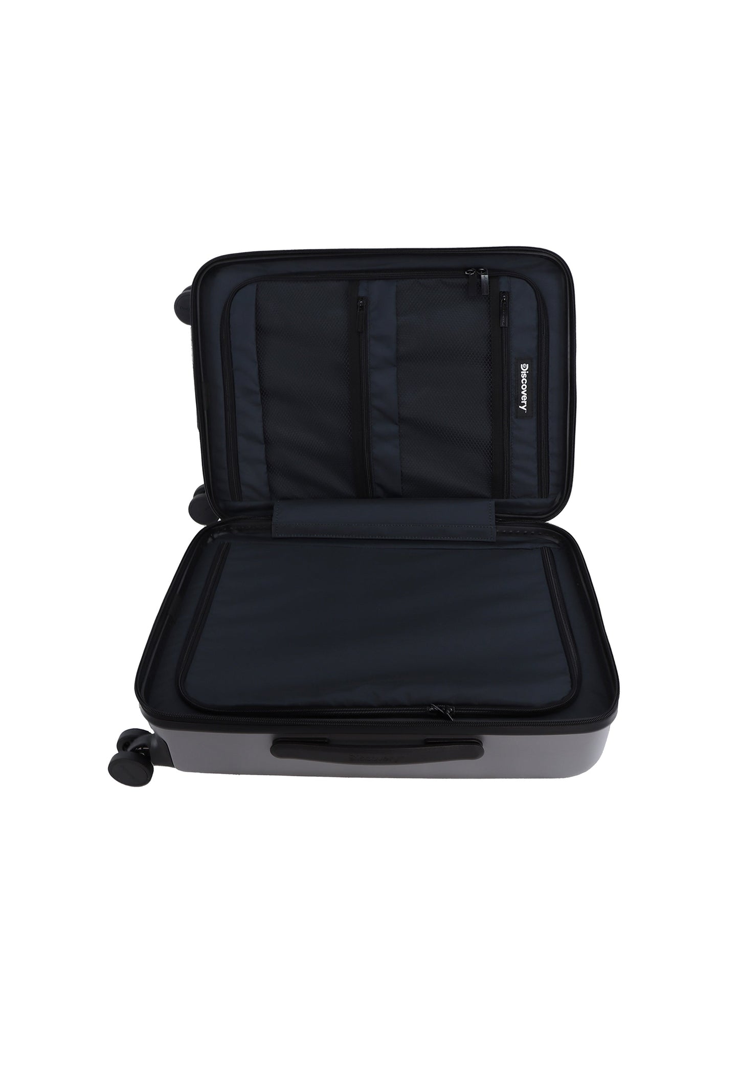 Discovery - Patrol | Handgepäck für Laptop / Koffer / Trolley – 55 cm S – Silber