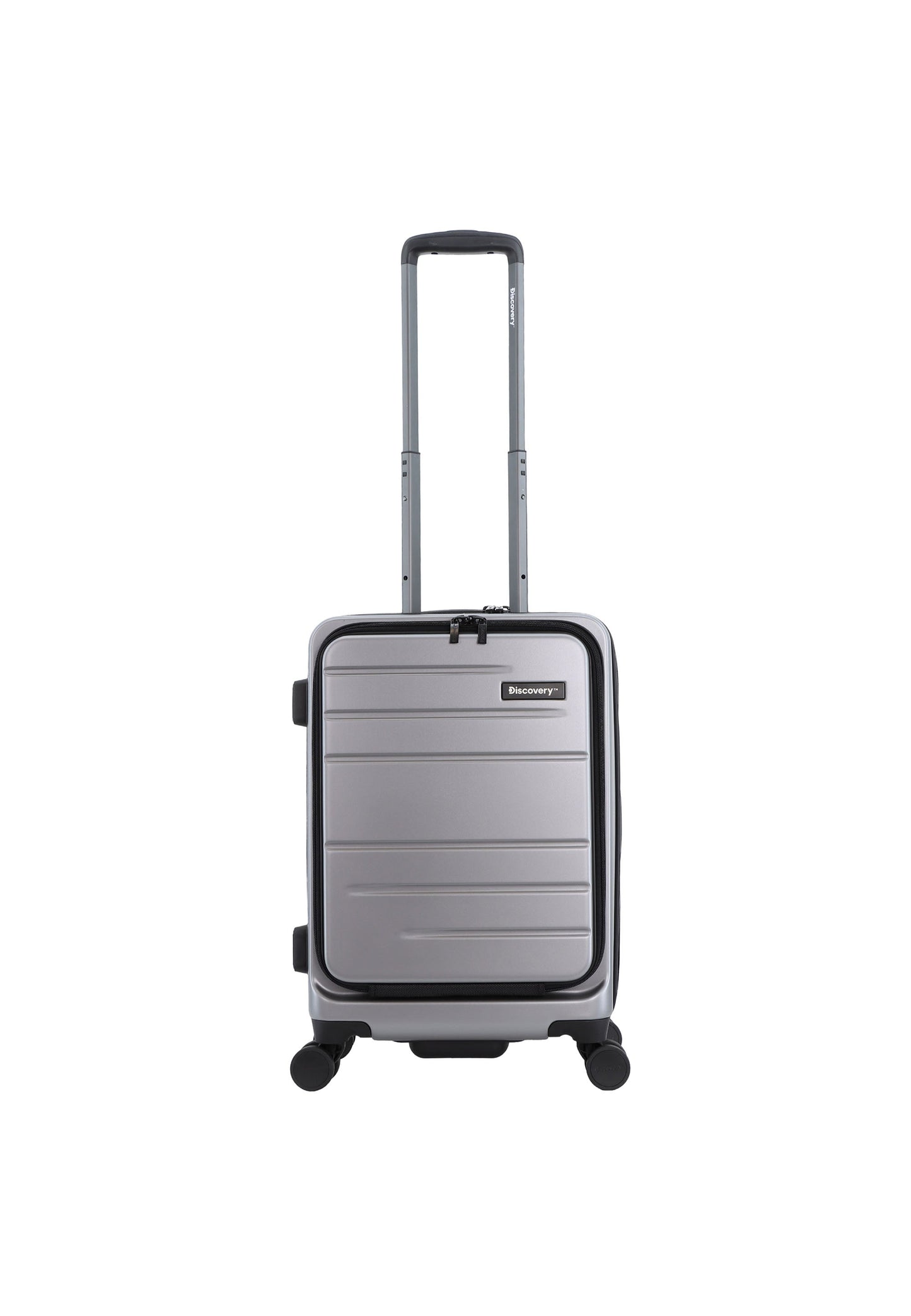Discovery - Patrol | Handgepäck für Laptop / Koffer / Trolley – 55 cm S – Silber