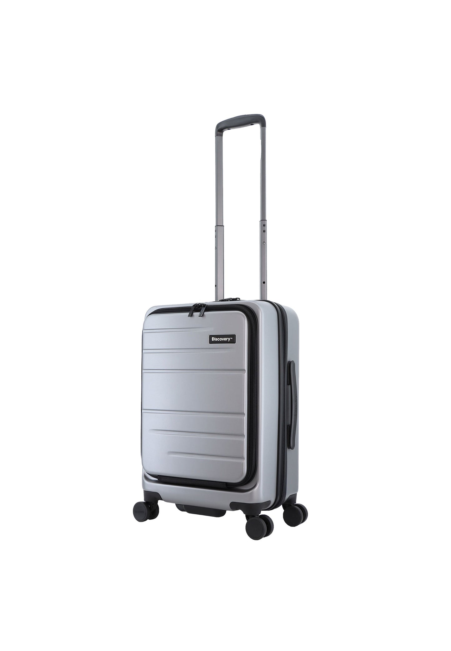 Discovery - Patrol | Handgepäck für Laptop / Koffer / Trolley – 55 cm S – Silber