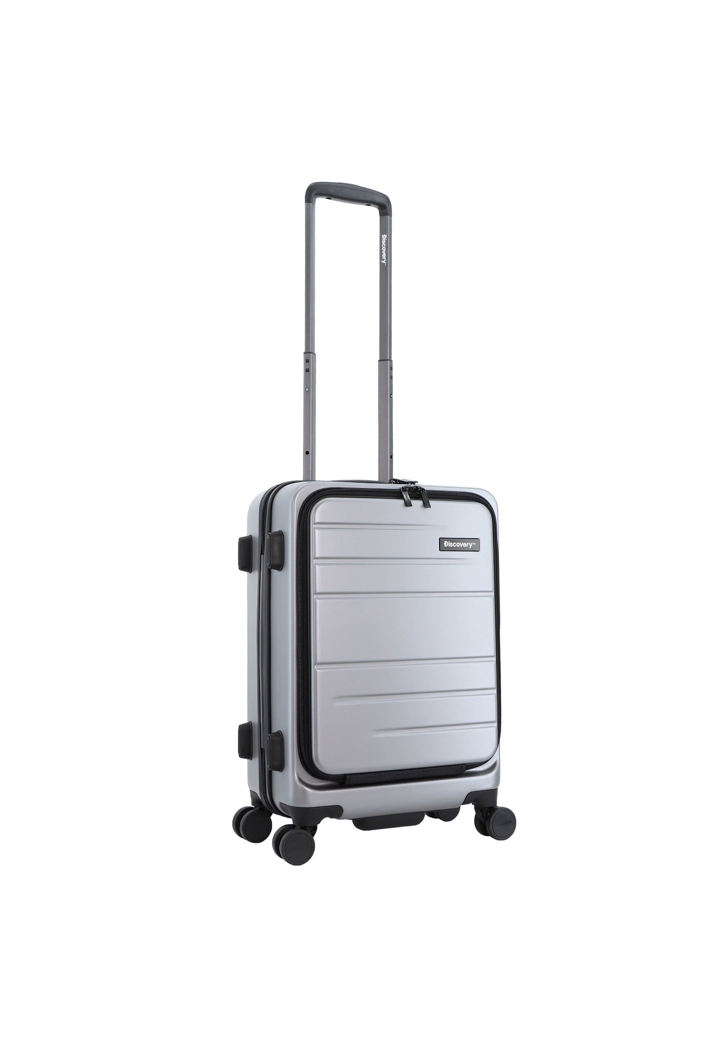 Discovery - Patrol | Handgepäck für Laptop / Koffer / Trolley – 55 cm S – Silber