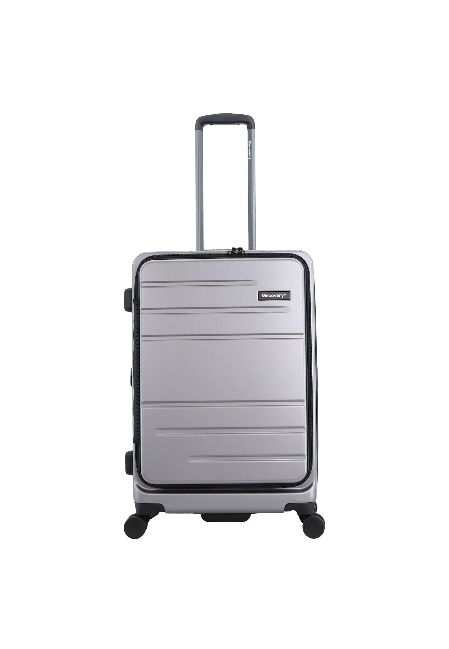 Discovery - Patrol | Hartschalenkoffer / Trolley / Reisekoffer 67 cm M - Silber