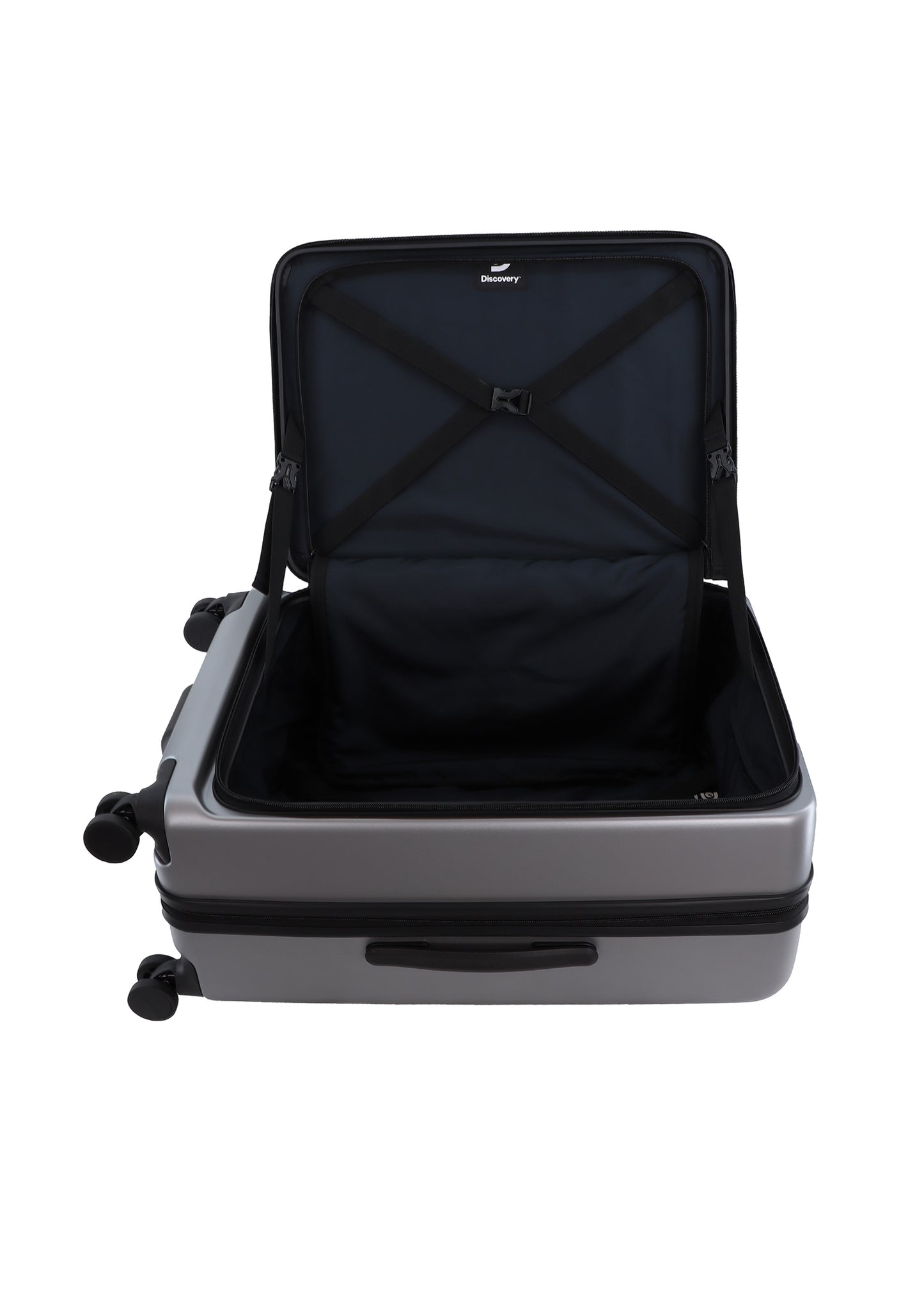 Discovery - Patrol | Hartschalenkoffer / Trolley / Reisekoffer 67 cm M - Silber