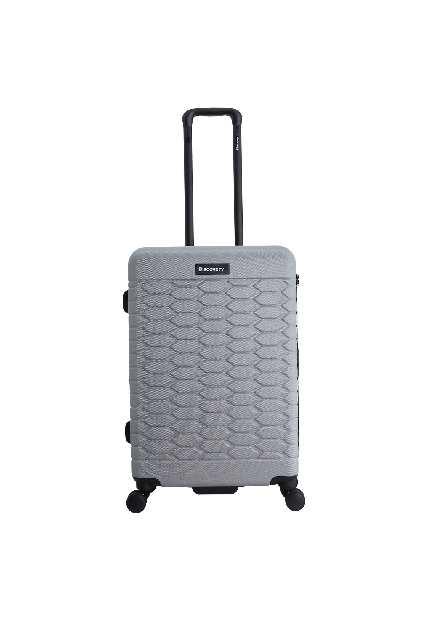 Discovery - Reptile | Hartschalenkoffer / Trolley / Reisekoffer / Koffer - 67 cm M - Silber