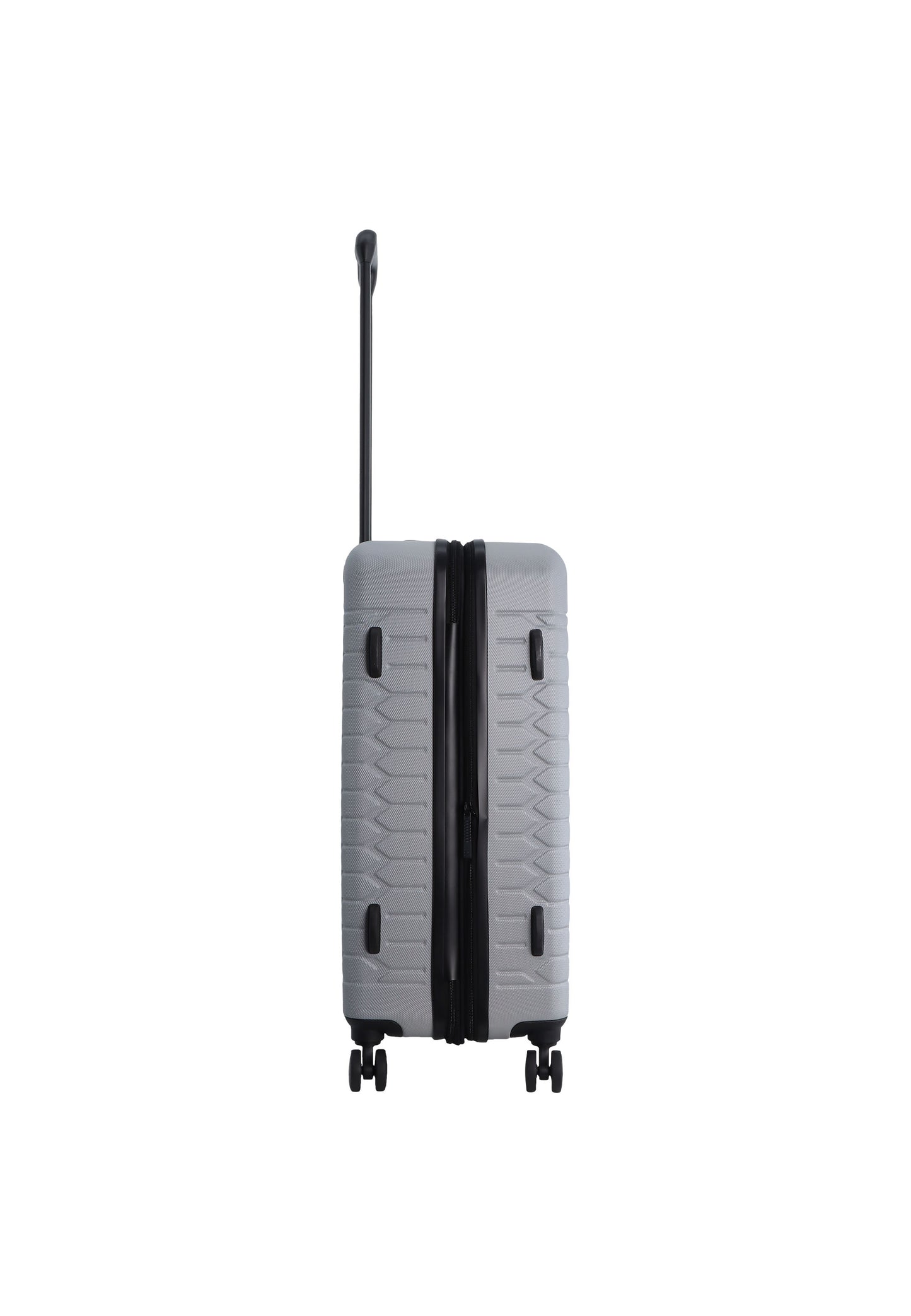 Discovery - Reptile | Hartschalenkoffer / Trolley / Reisekoffer / Koffer - 67 cm M - Silber