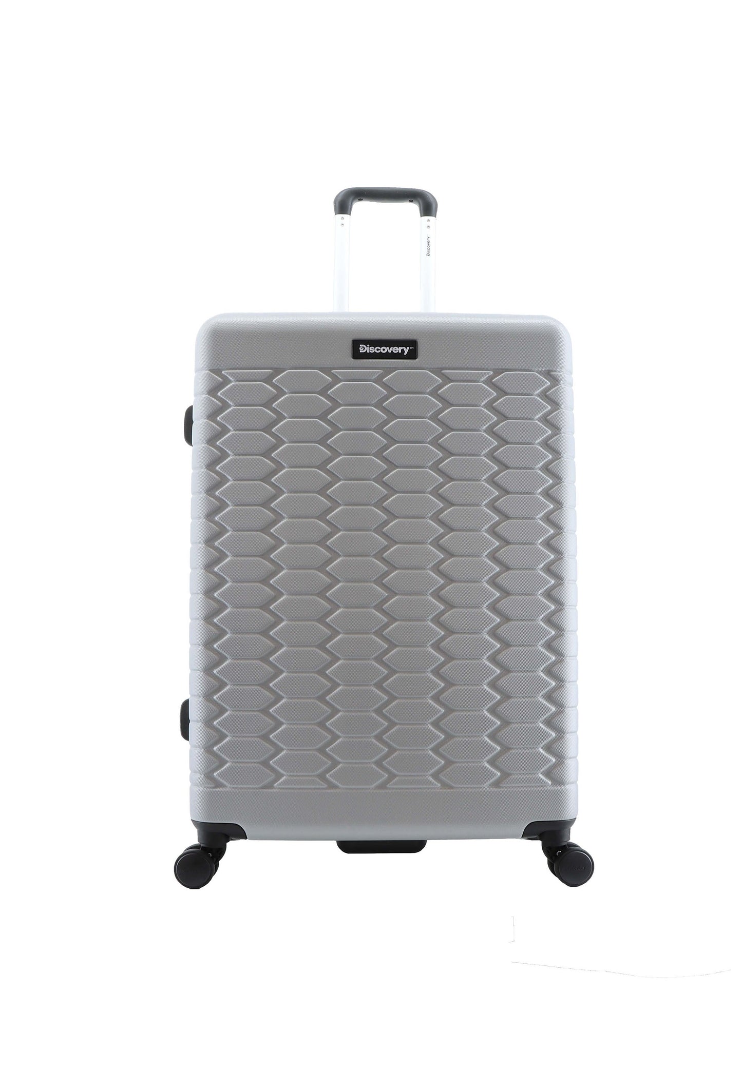 Discovery - Reptile | Hartschalenkoffer / Trolley / Reisekoffer / Koffer - 77 cm L - Silber