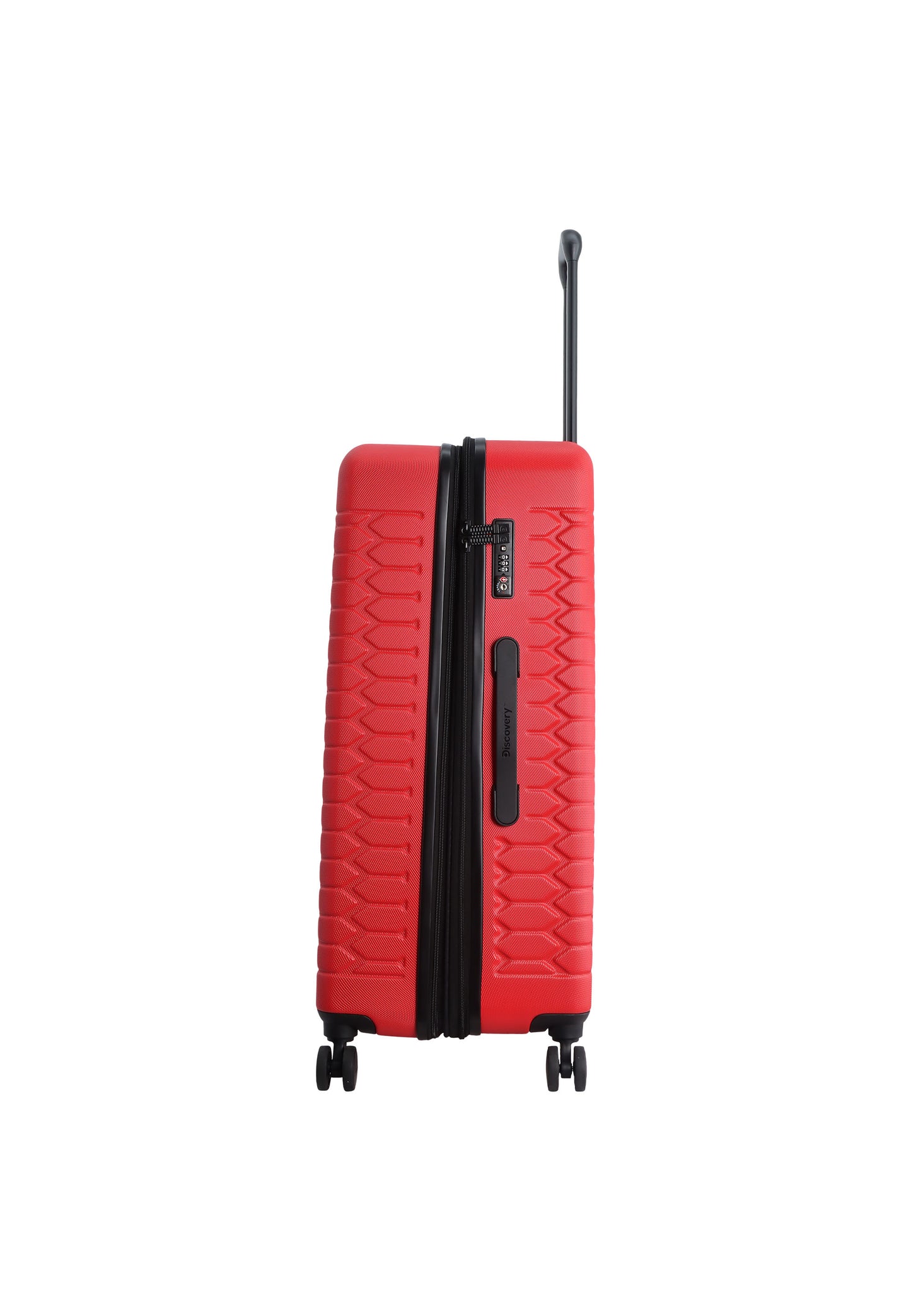 Discovery - Reptile | Hartschalenkoffer / Trolley / Reisekoffer / Koffer - 77 cm L - Rot