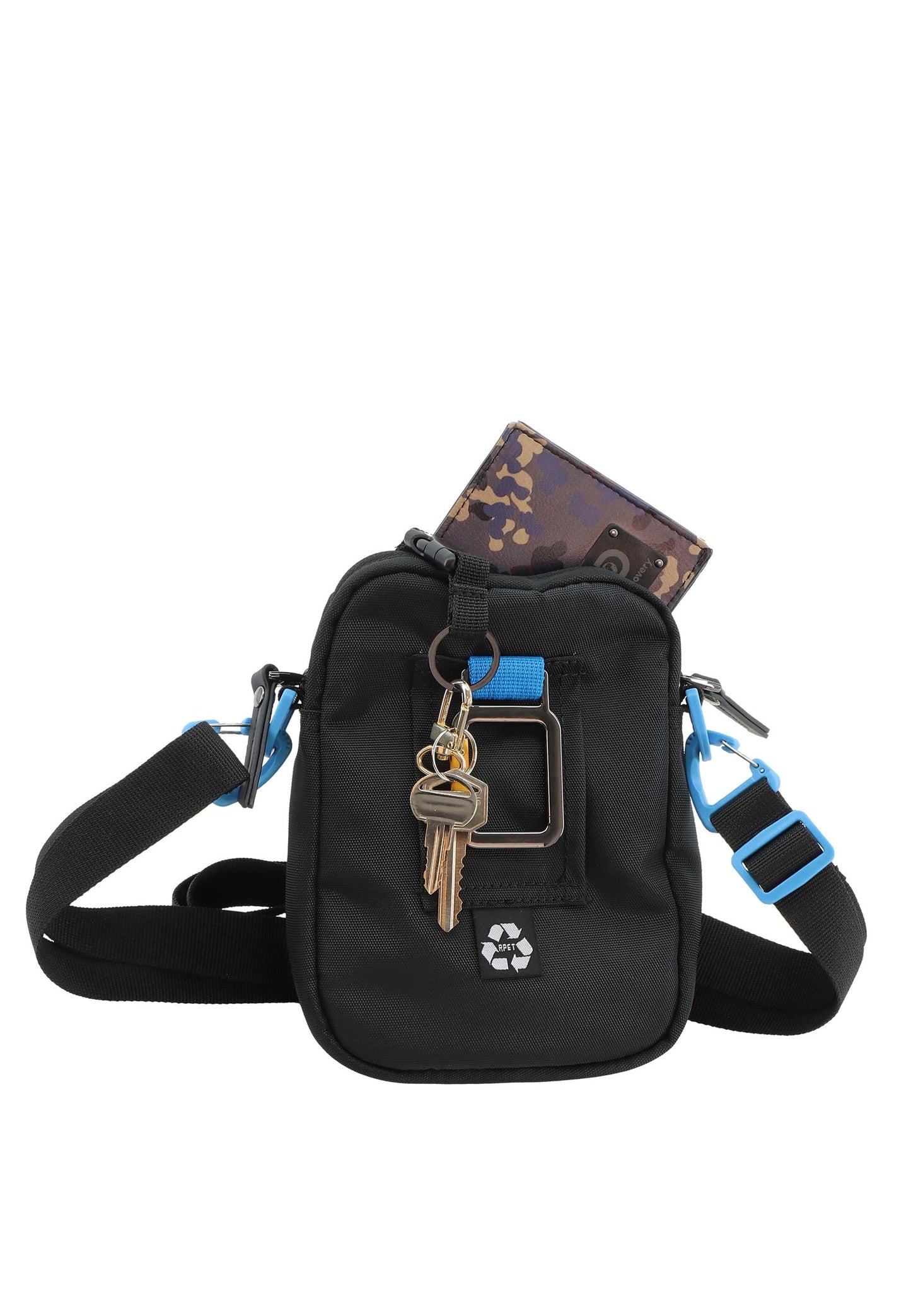 Discovery Icon Schultertasche / Umhängetasche D00710 Schwarz