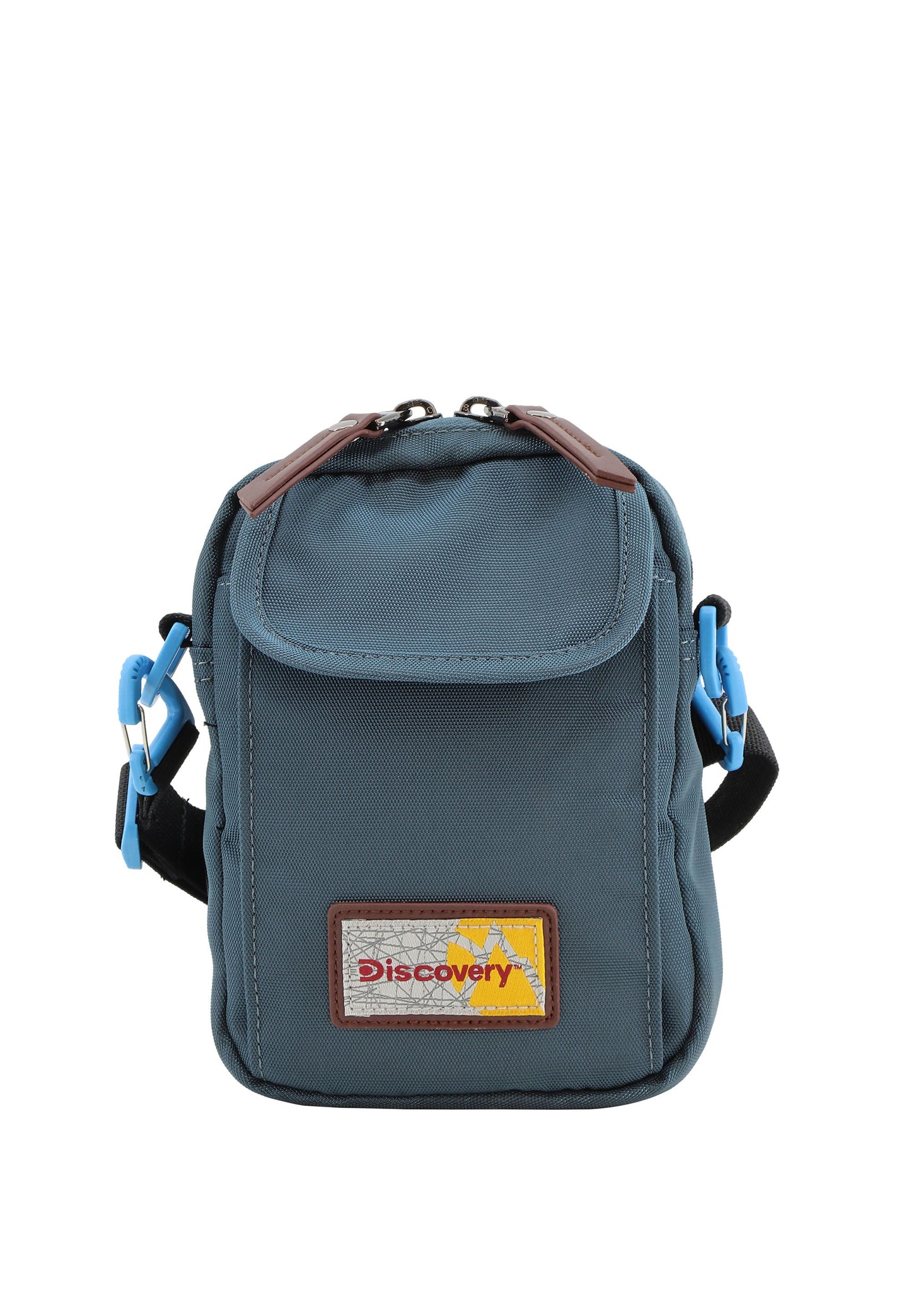 Discovery Icon Schultertasche / Umhängetasche D00710 Petrol Blau