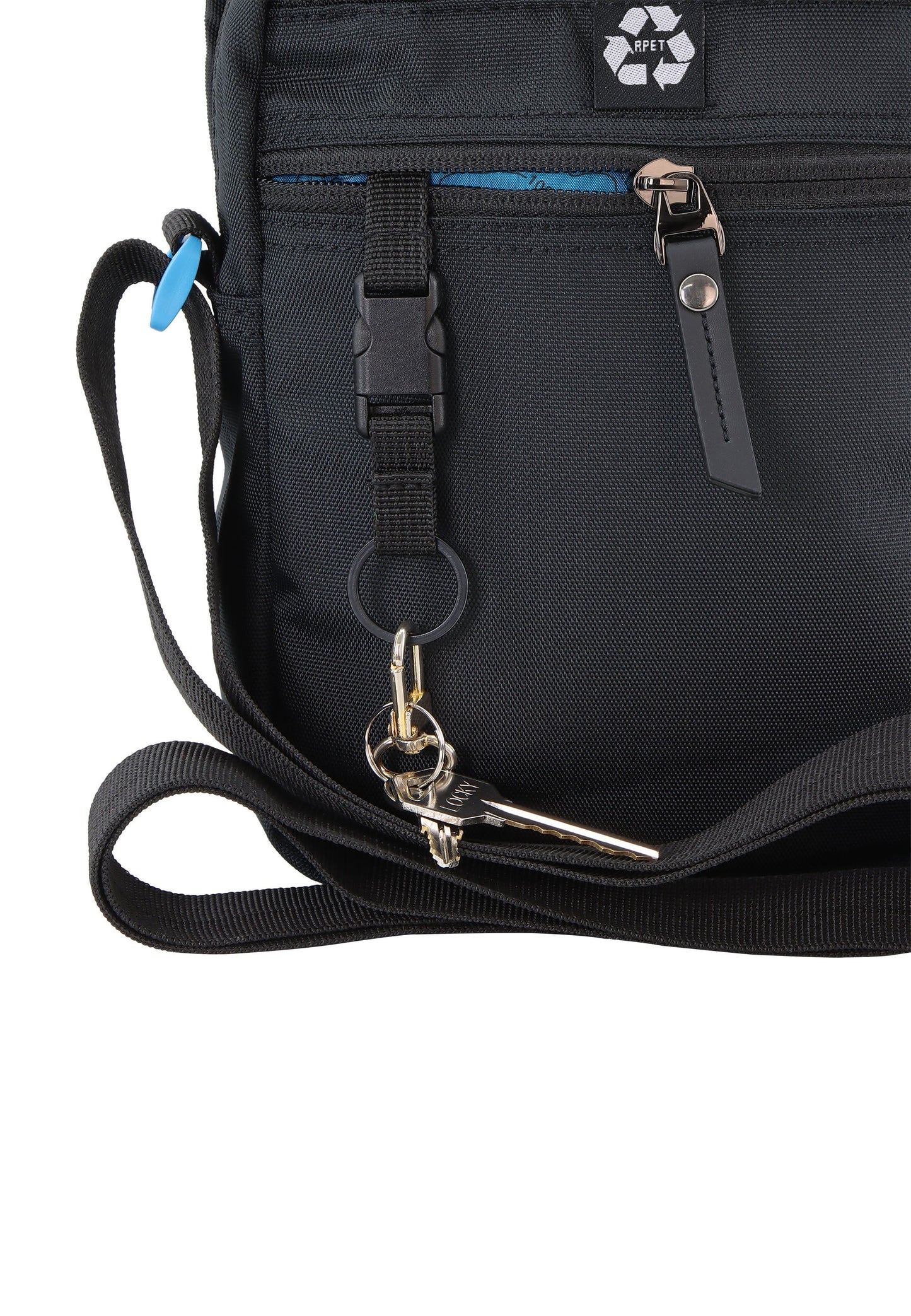 Discovery Icon Schultertasche / Umhängetasche D00711 Schwarz