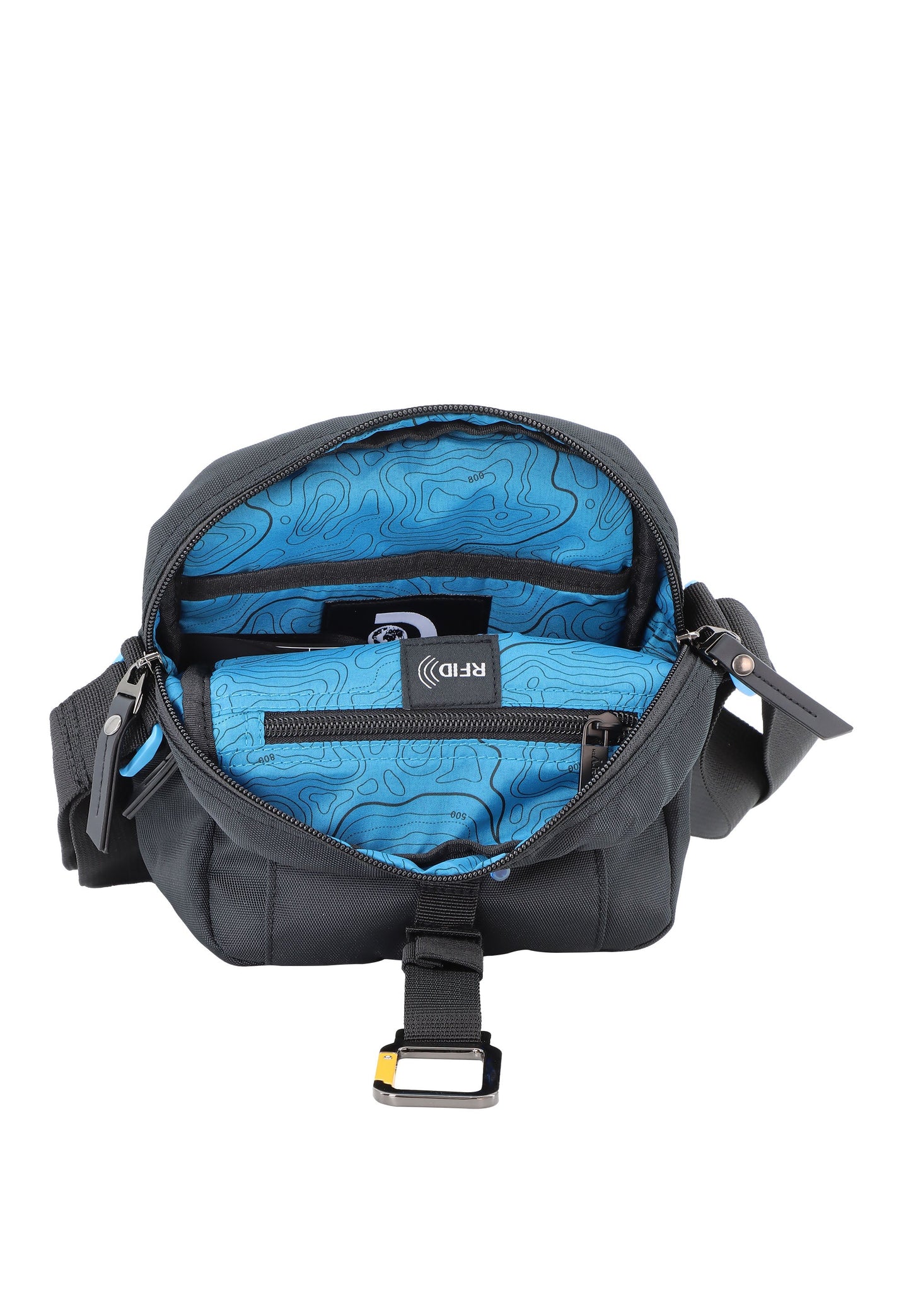 Discovery Icon Schultertasche / Umhängetasche D00711 Schwarz