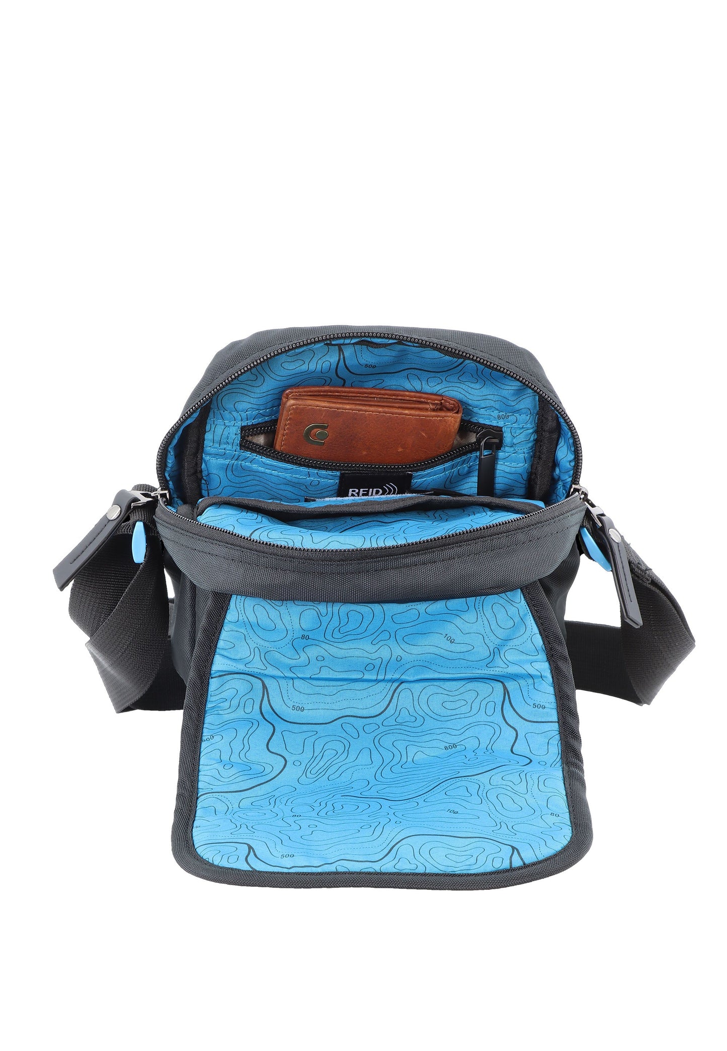 Discovery Icon Schultertasche / Umhängetasche D00711 Schwarz