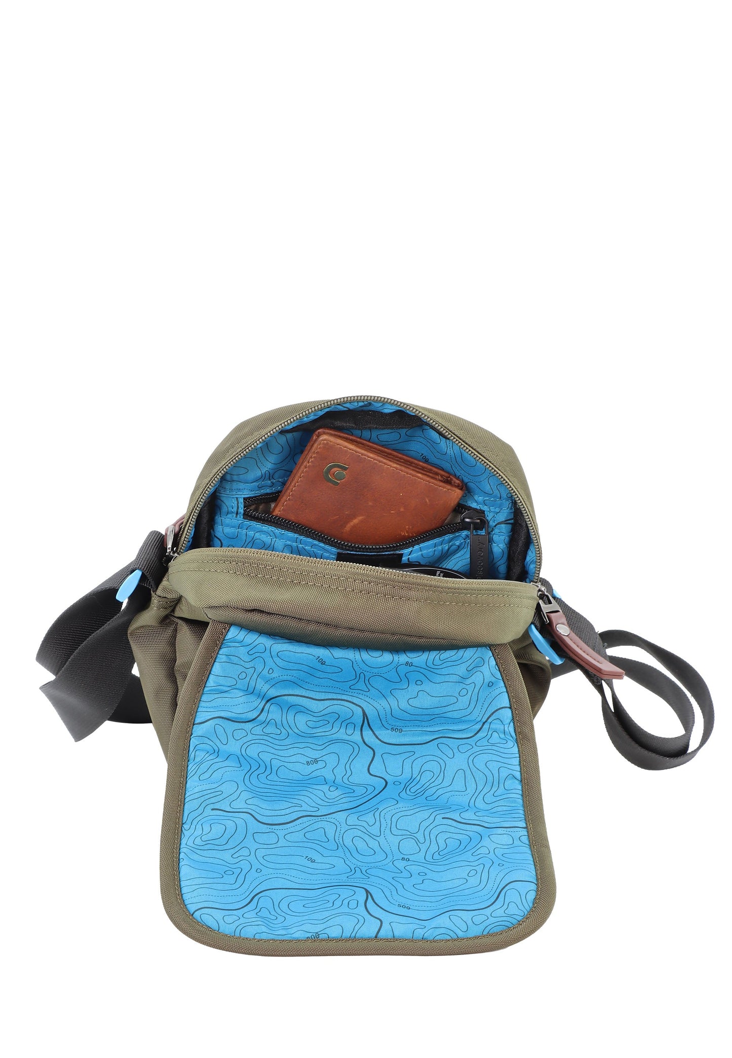 Discovery Icon Schultertasche / Umhängetasche D00711 Khaki
