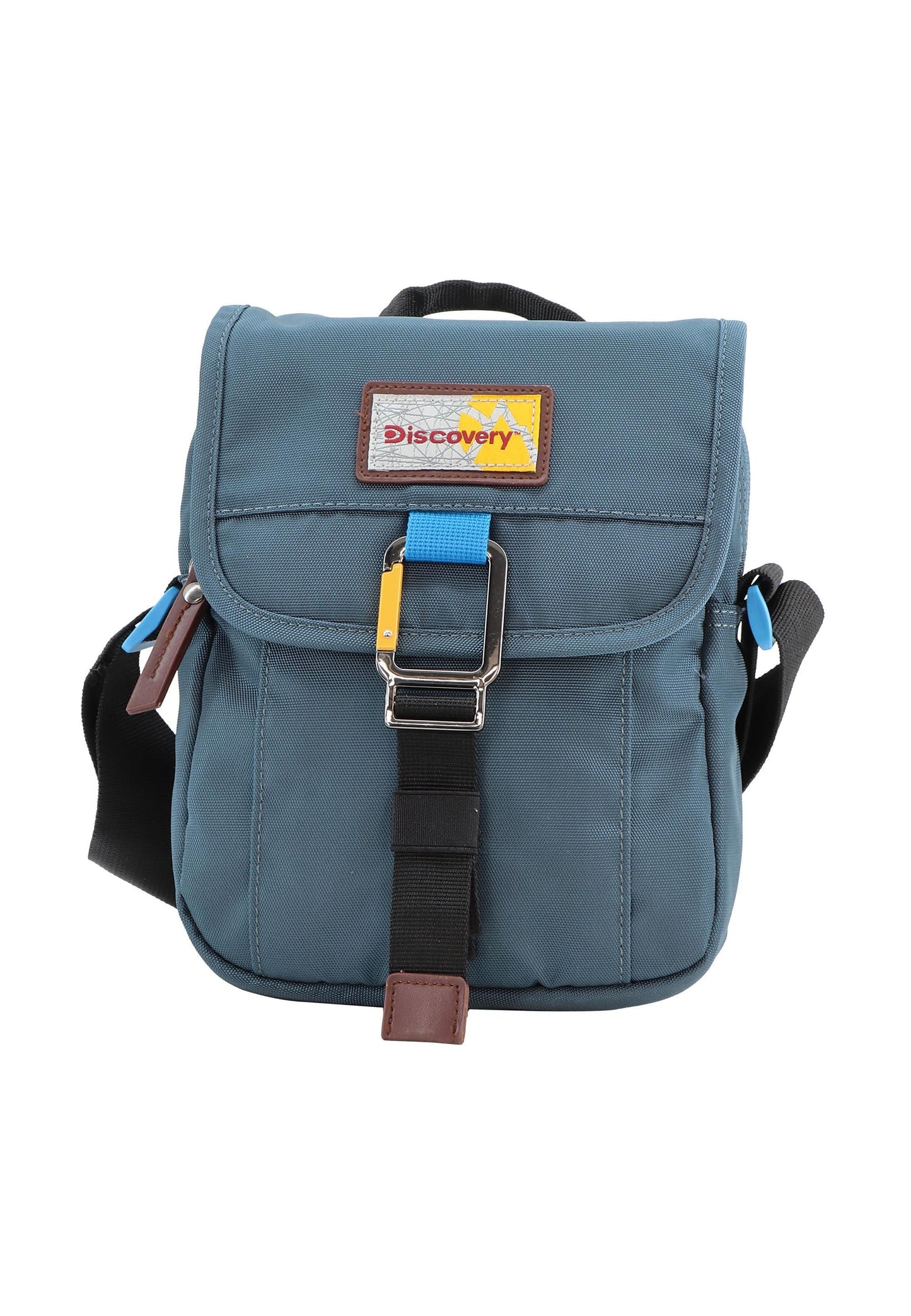 Discovery Icon Schultertasche / Umhängetasche D00711 Petrol Blau