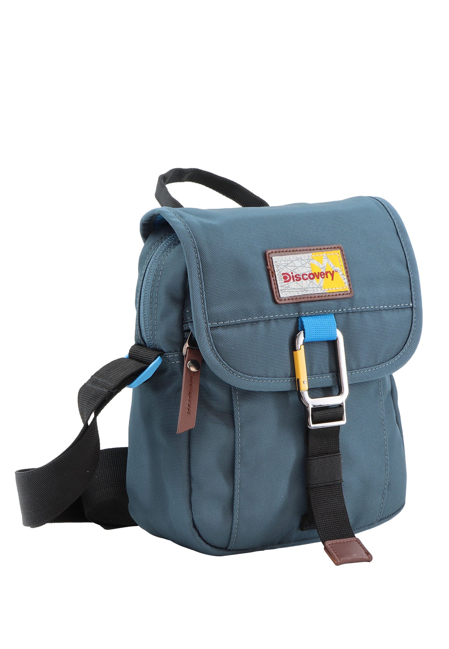 Discovery Icon Schultertasche / Umhängetasche D00711 Petrol Blau