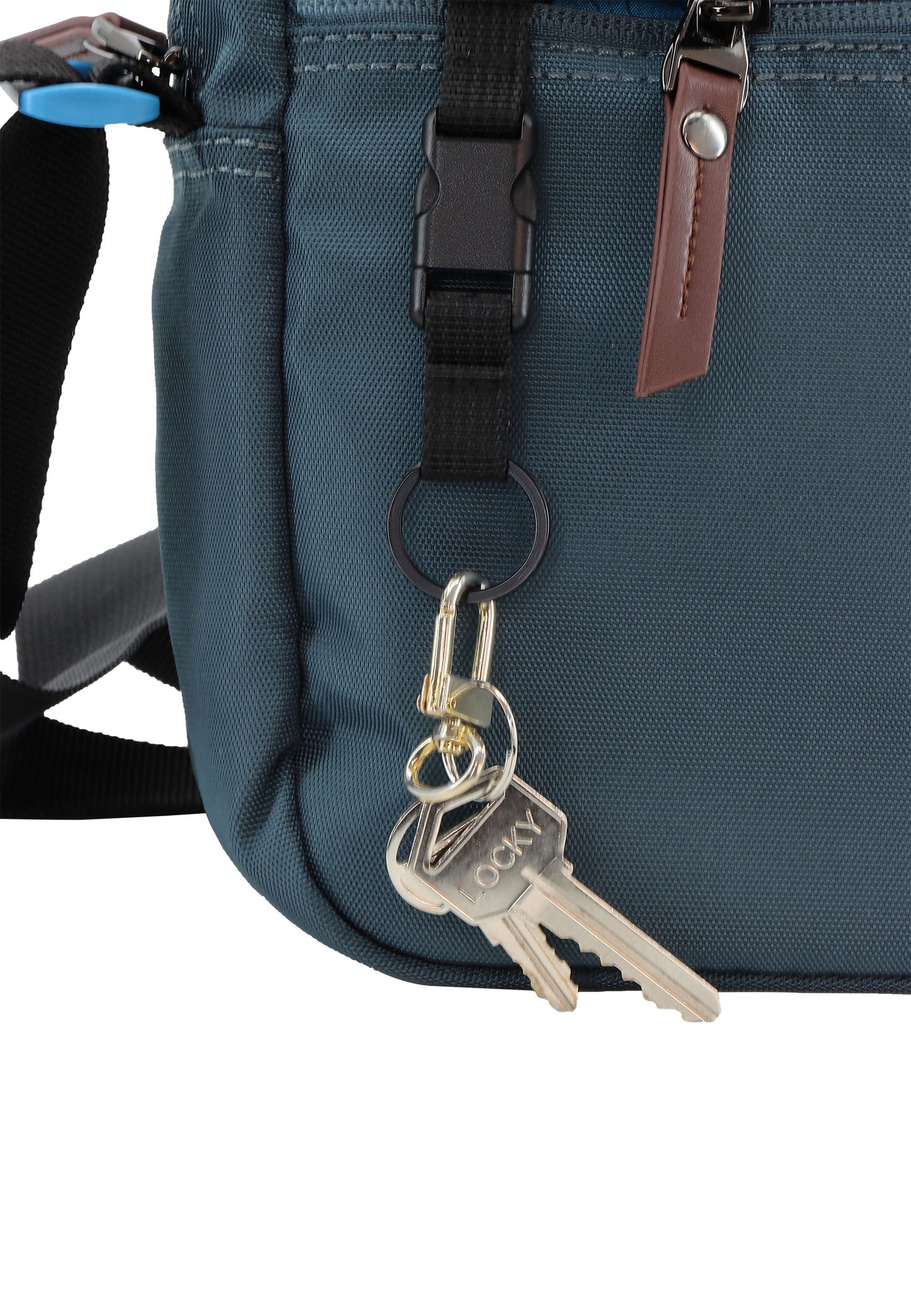 Discovery Icon Schultertasche / Umhängetasche D00711 Petrol Blau