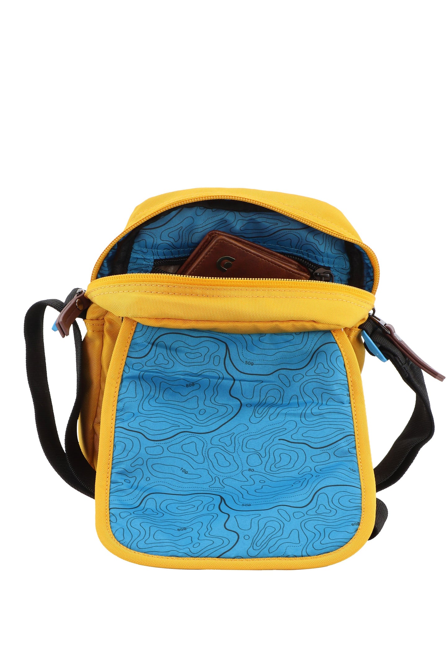 Discovery Icon Schultertasche / Umhängetasche D00711 Gelb