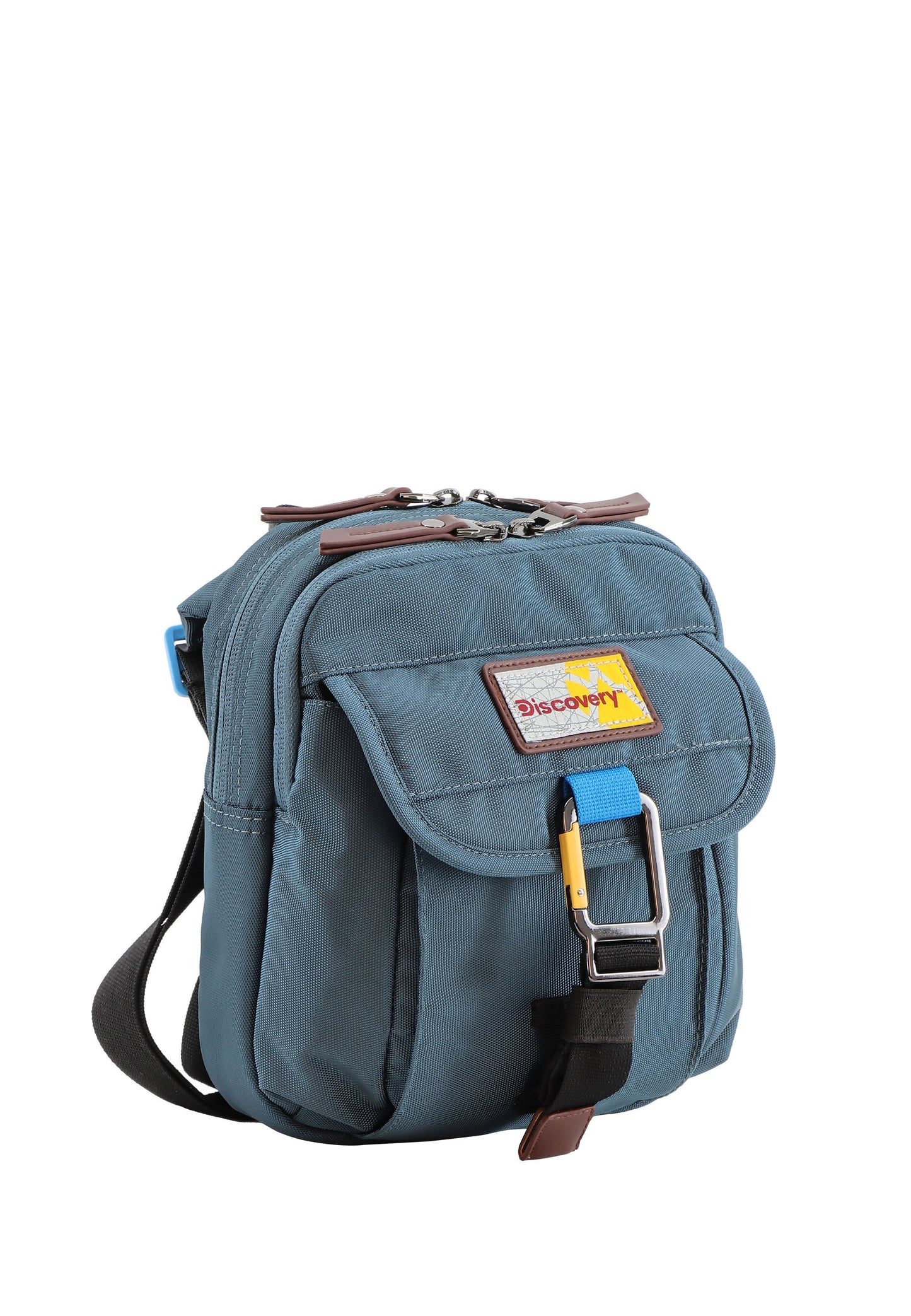 Discovery Icon Schultertasche / Umhängetasche D00712 Petrol Blau