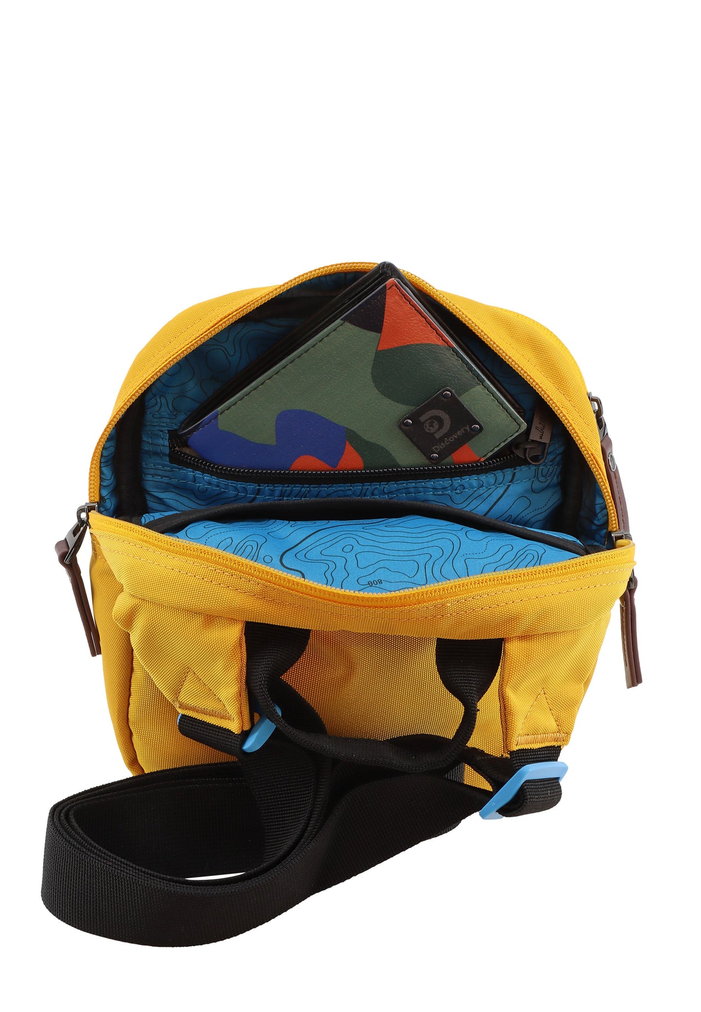 Discovery Icon Schultertasche / Umhängetasche D00712 Gelb