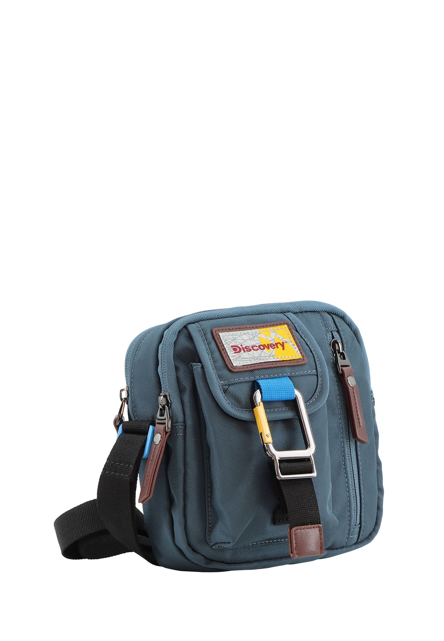 Discovery Icon Schultertasche / Umhängetasche D00713 Petrol Blau