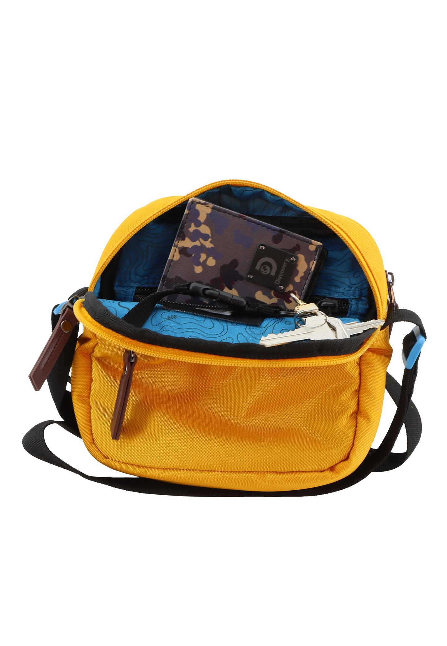 Discovery Icon Schultertasche / Umhängetasche D00713 Gelb