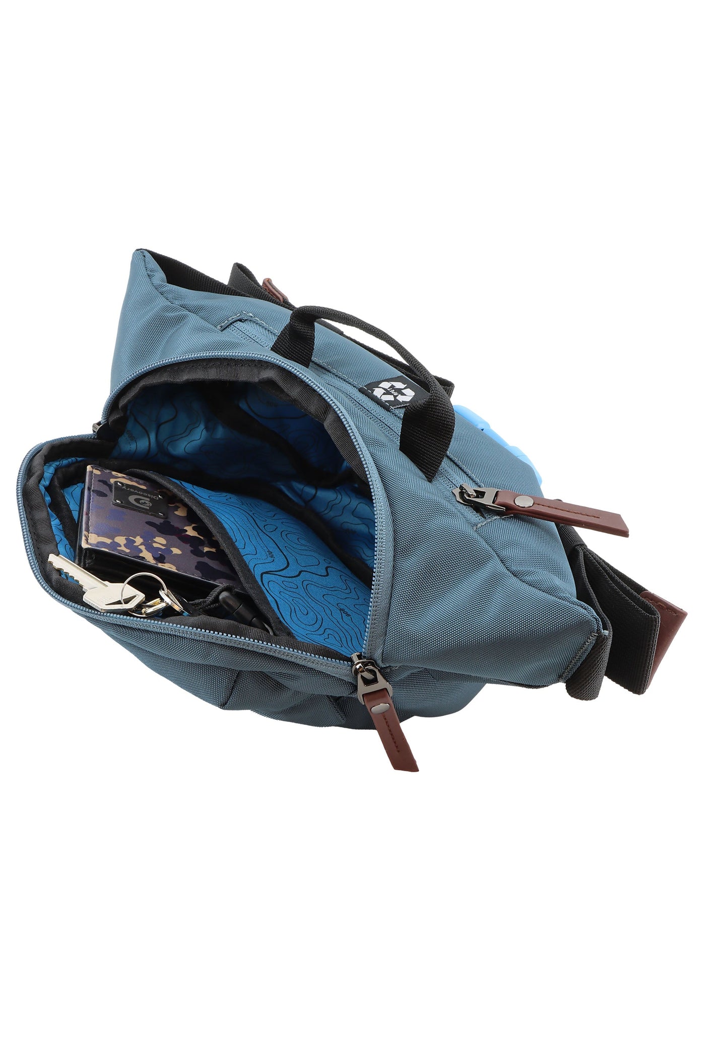 Discovery Icon Hüfttasche / Gürteltasche / Bauchtasche D00716 Petrol Blau