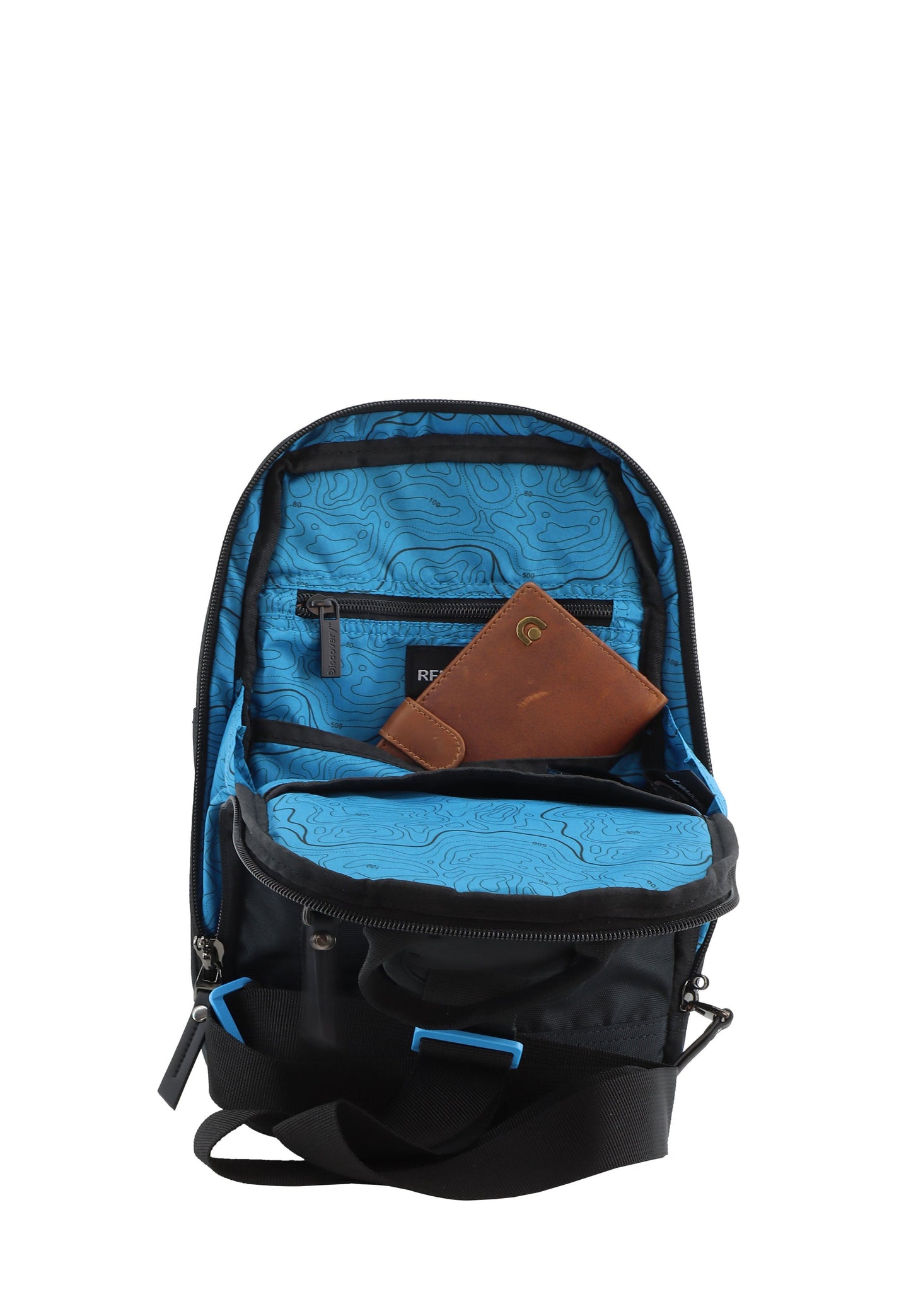 Discovery Icon Slingtasche / Schultertasche / Umhängetasche D00720 Schwarz