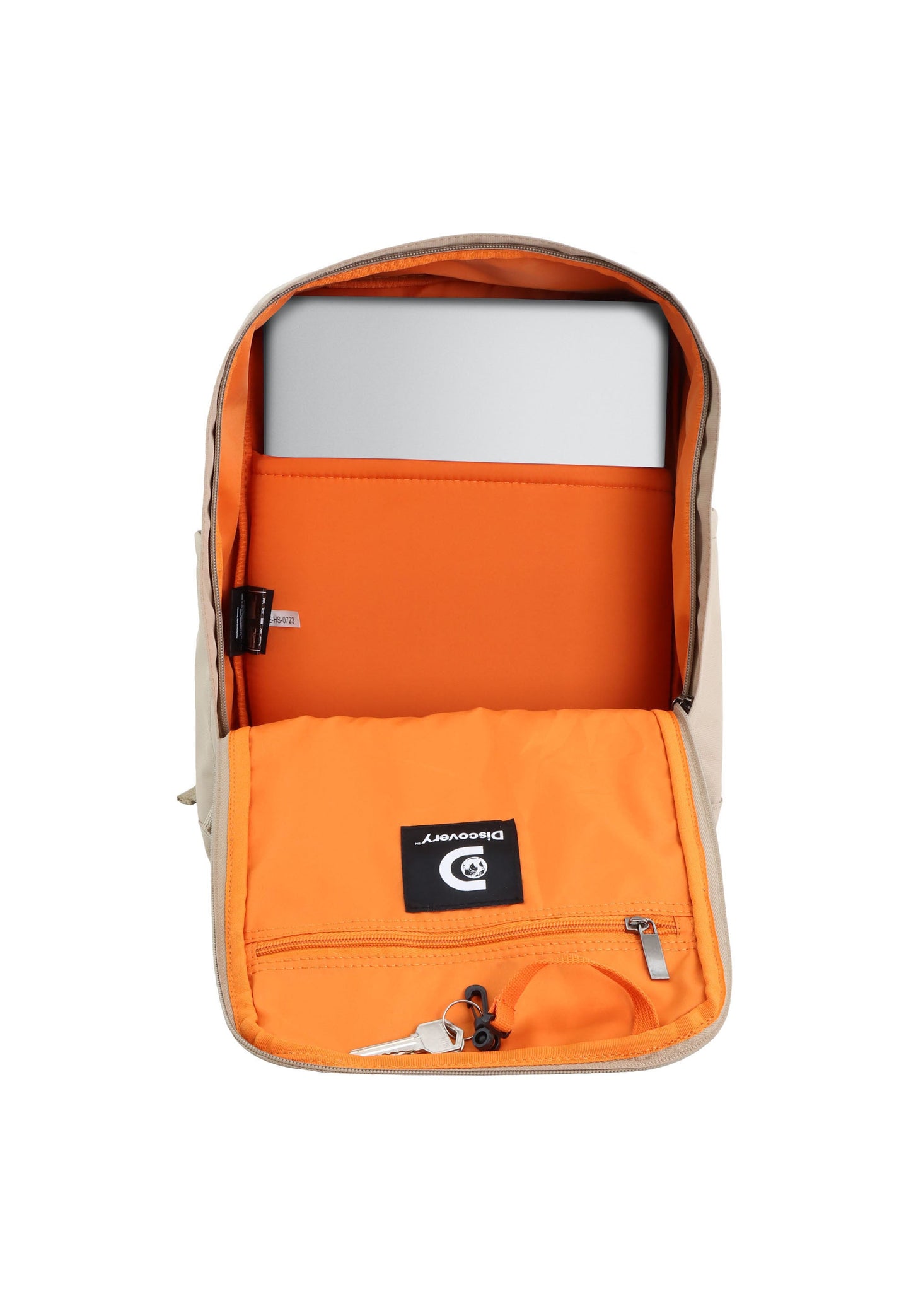 Discovery Cave Rucksack / Laptop-Rucksack / Schulrucksack (L) Sand