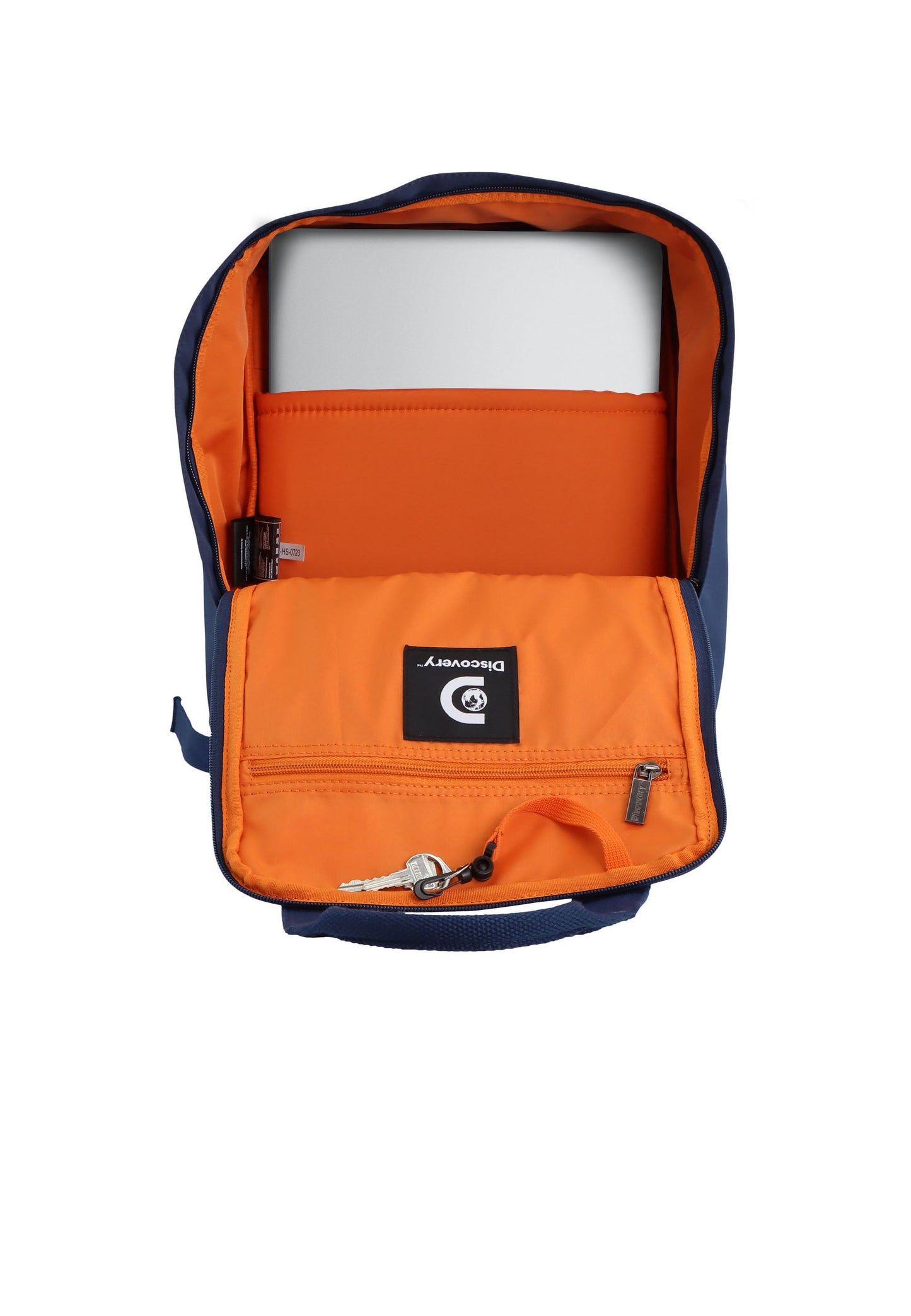 Discovery Cave Rucksack / Laptop-Rucksack / Schulrucksack (L) Marineblau
