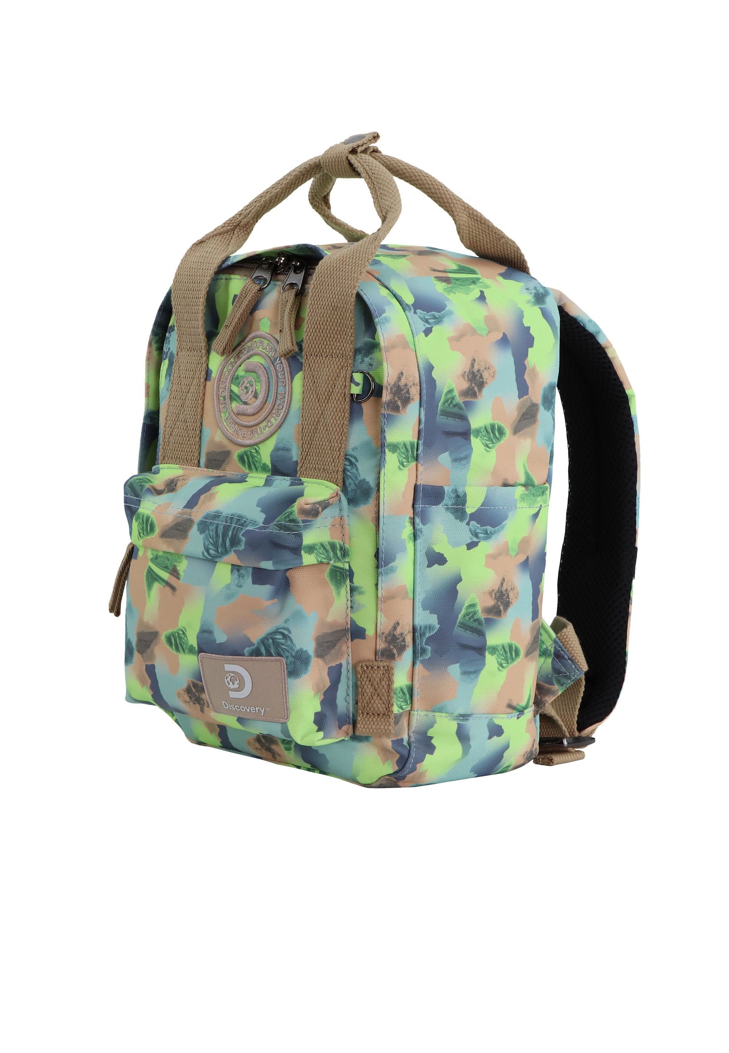 Discovery Cave Rucksack / Schulrucksack (S) Grüne Tarnung