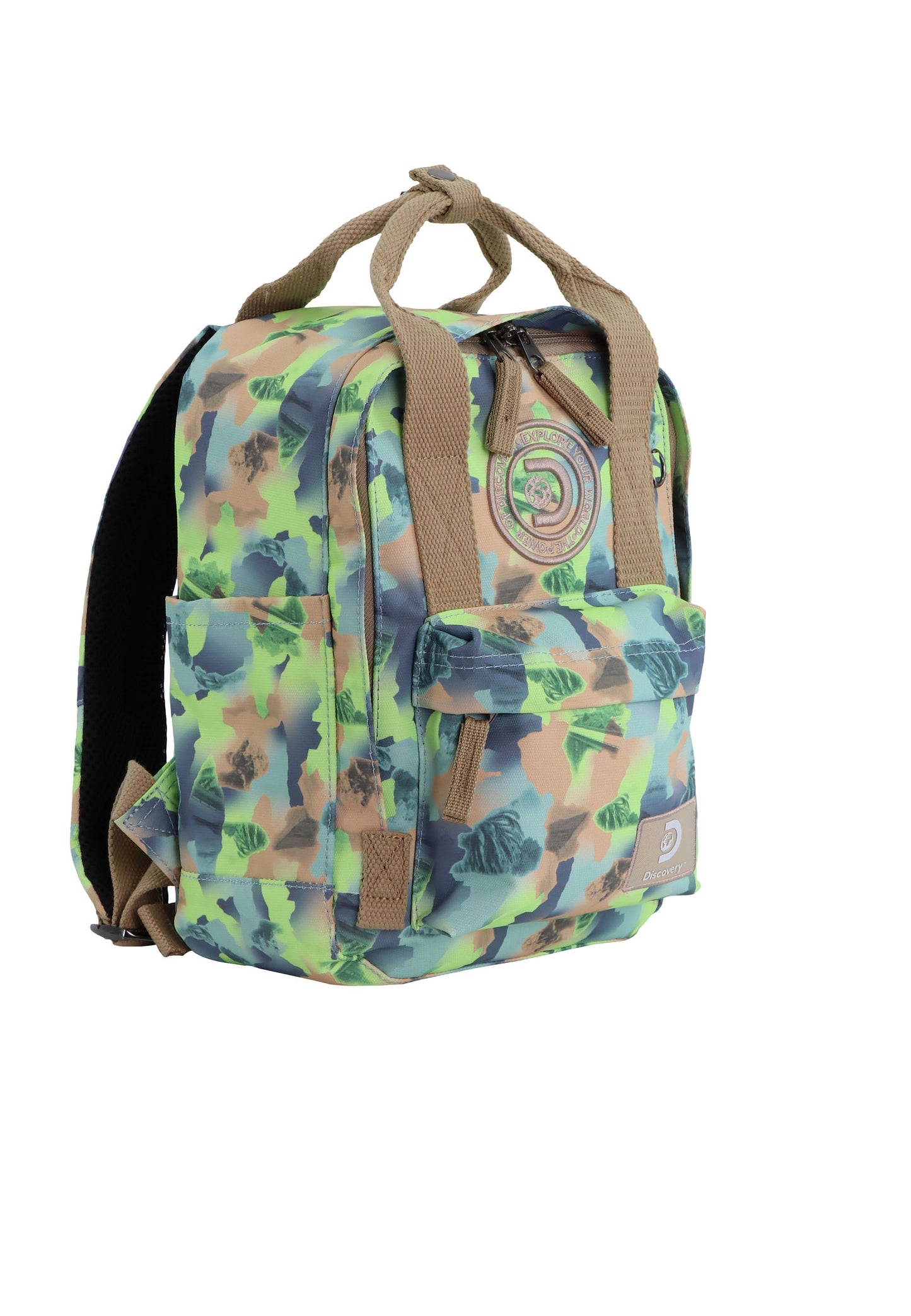 Discovery Cave Rucksack / Schulrucksack (S) Grüne Tarnung