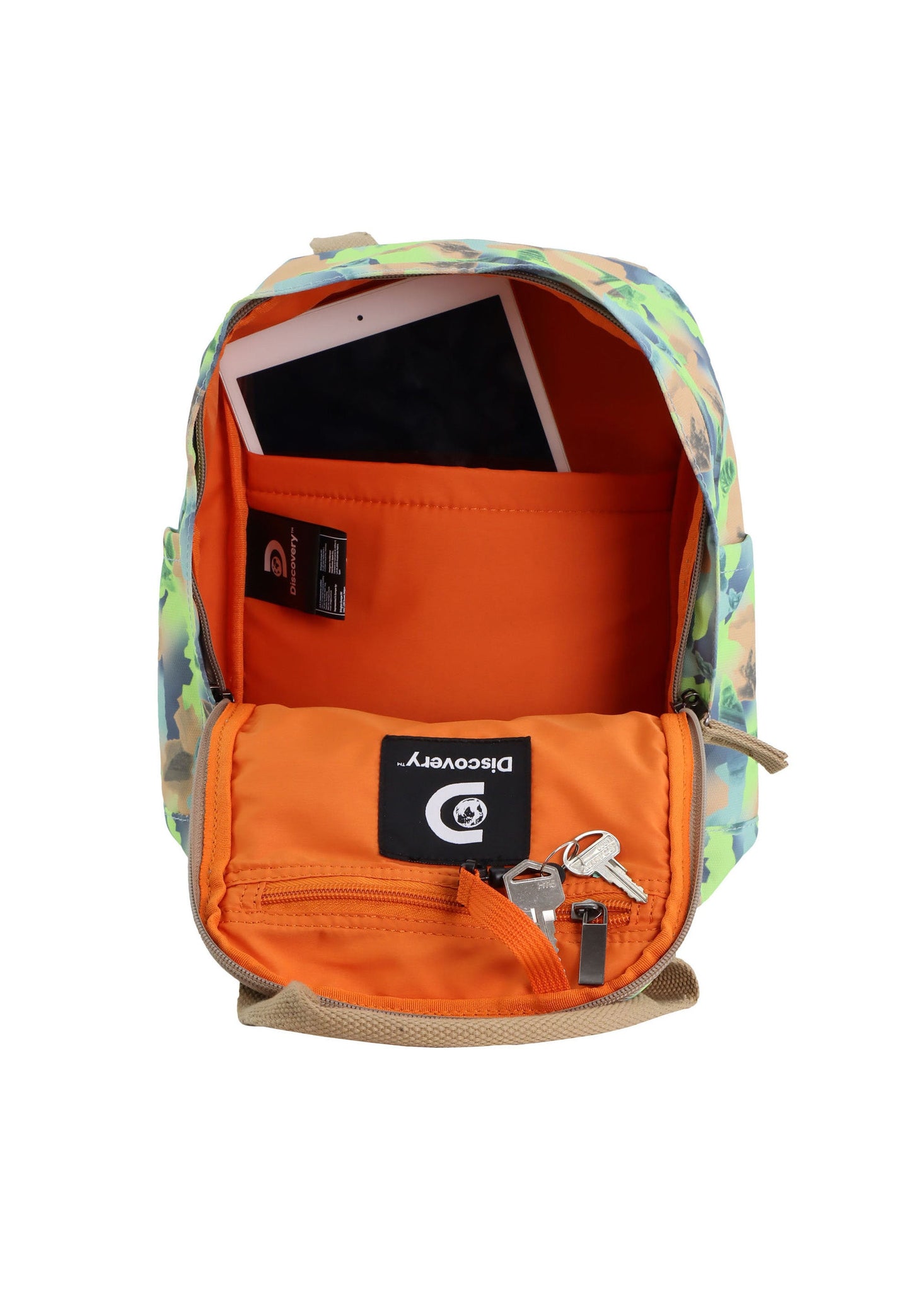 Discovery Cave Rucksack / Schulrucksack (S) Grüne Tarnung