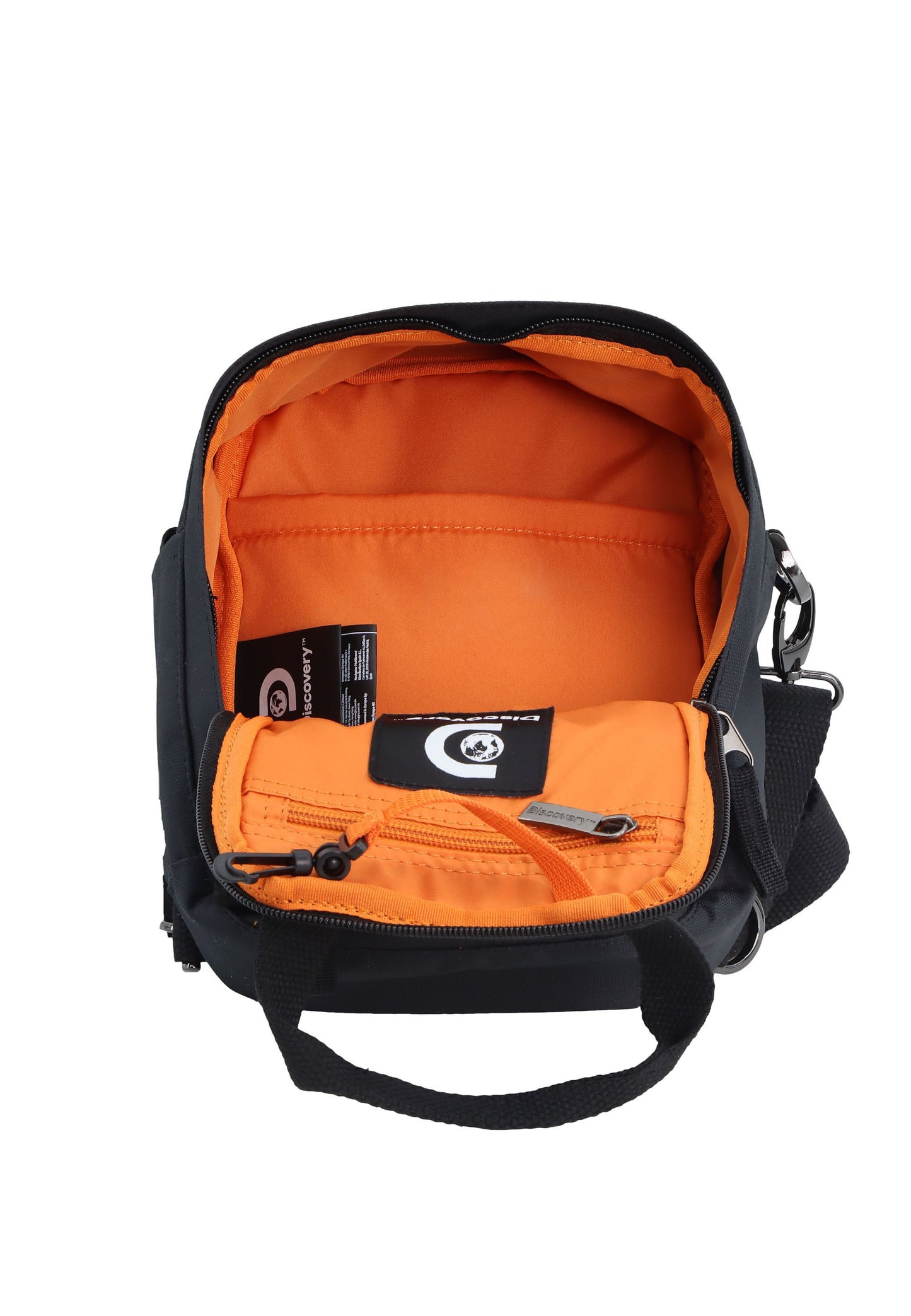 Discovery Cave Utility tasche / Schultertasche / Umhängetasche Schwarz