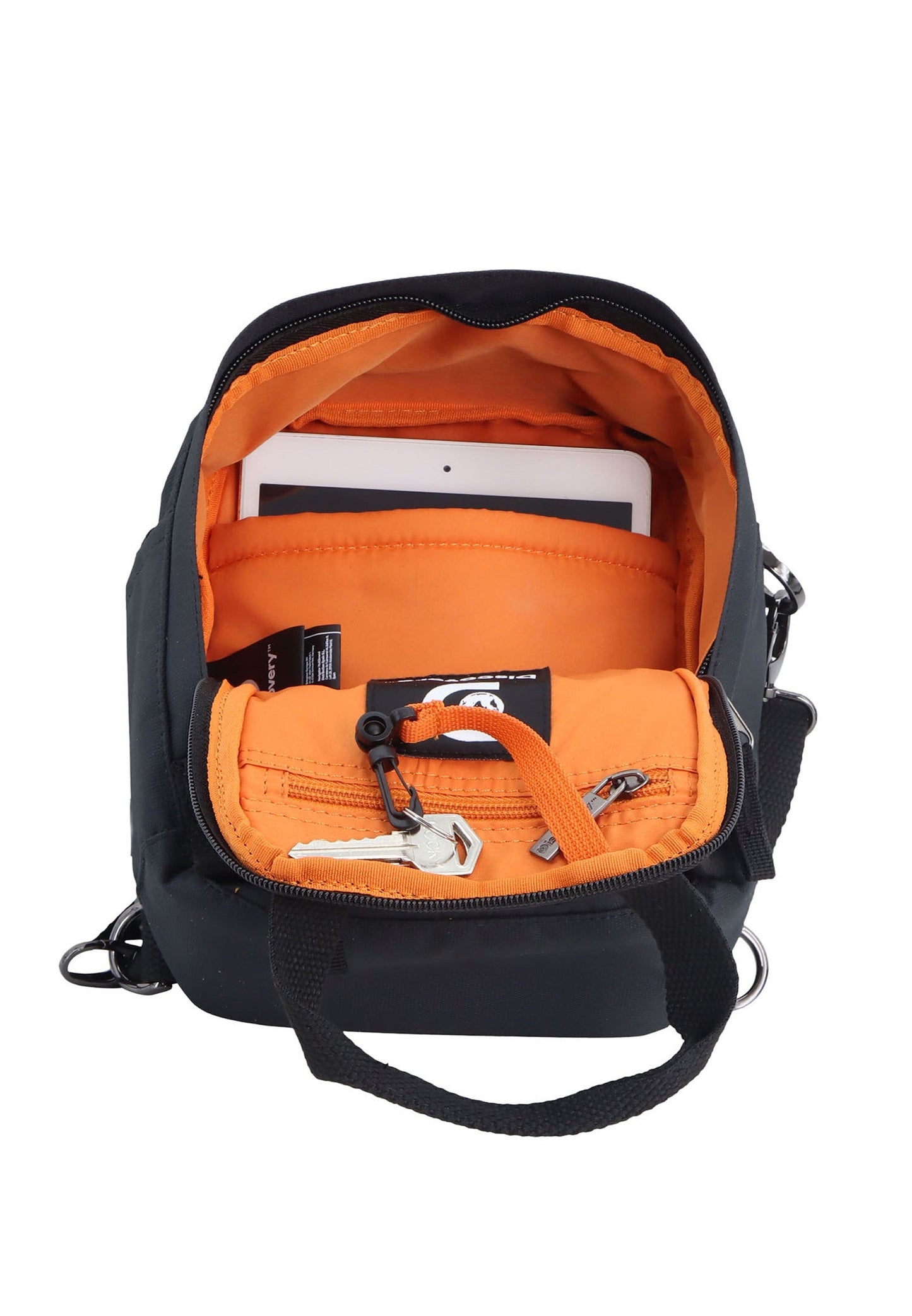Discovery Cave Utility tasche / Schultertasche / Umhängetasche Schwarz