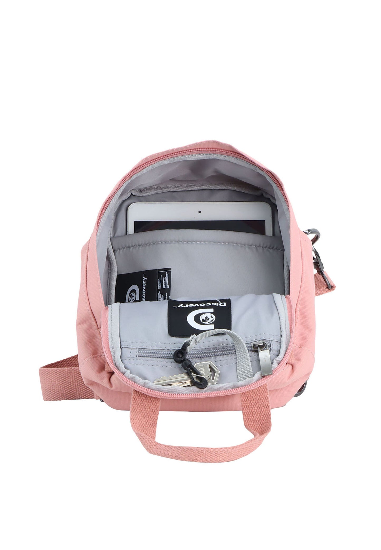 Discovery Cave Utility tasche / Schultertasche / Umhängetasche Korallenrosa