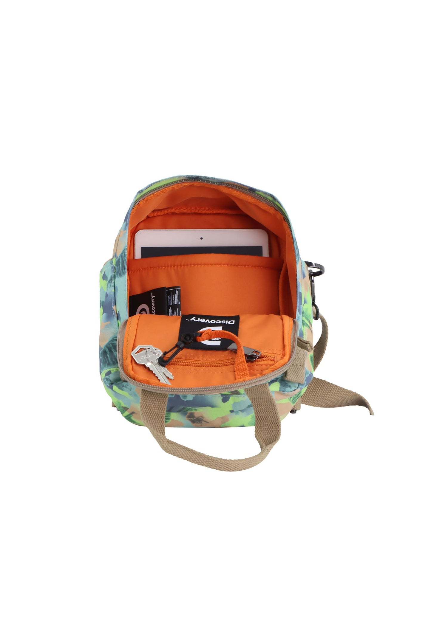 Discovery Cave Utility tasche / Schultertasche / Umhängetasche Grüne Tarnung