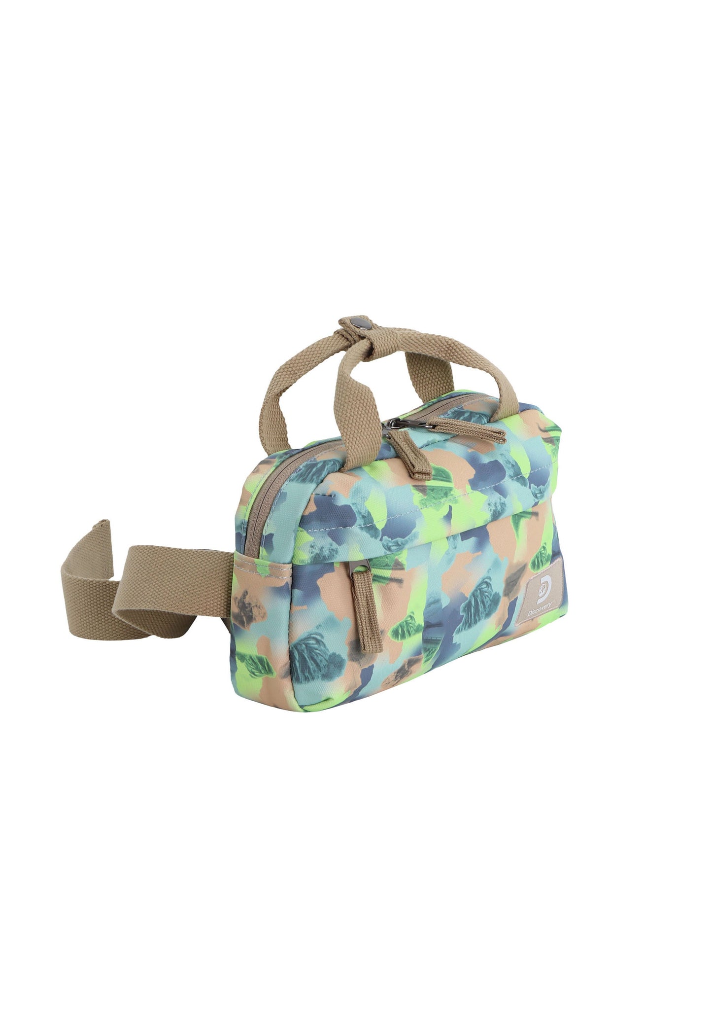 Discovery Cave Hüfttasche / Gürteltasche / Bauchtasche Grüne Tarnung