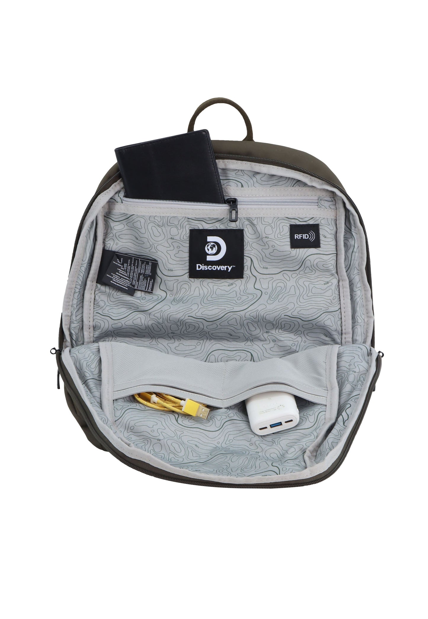 Discovery Downtown Rucksack / Schulrucksack D00940 Khaki