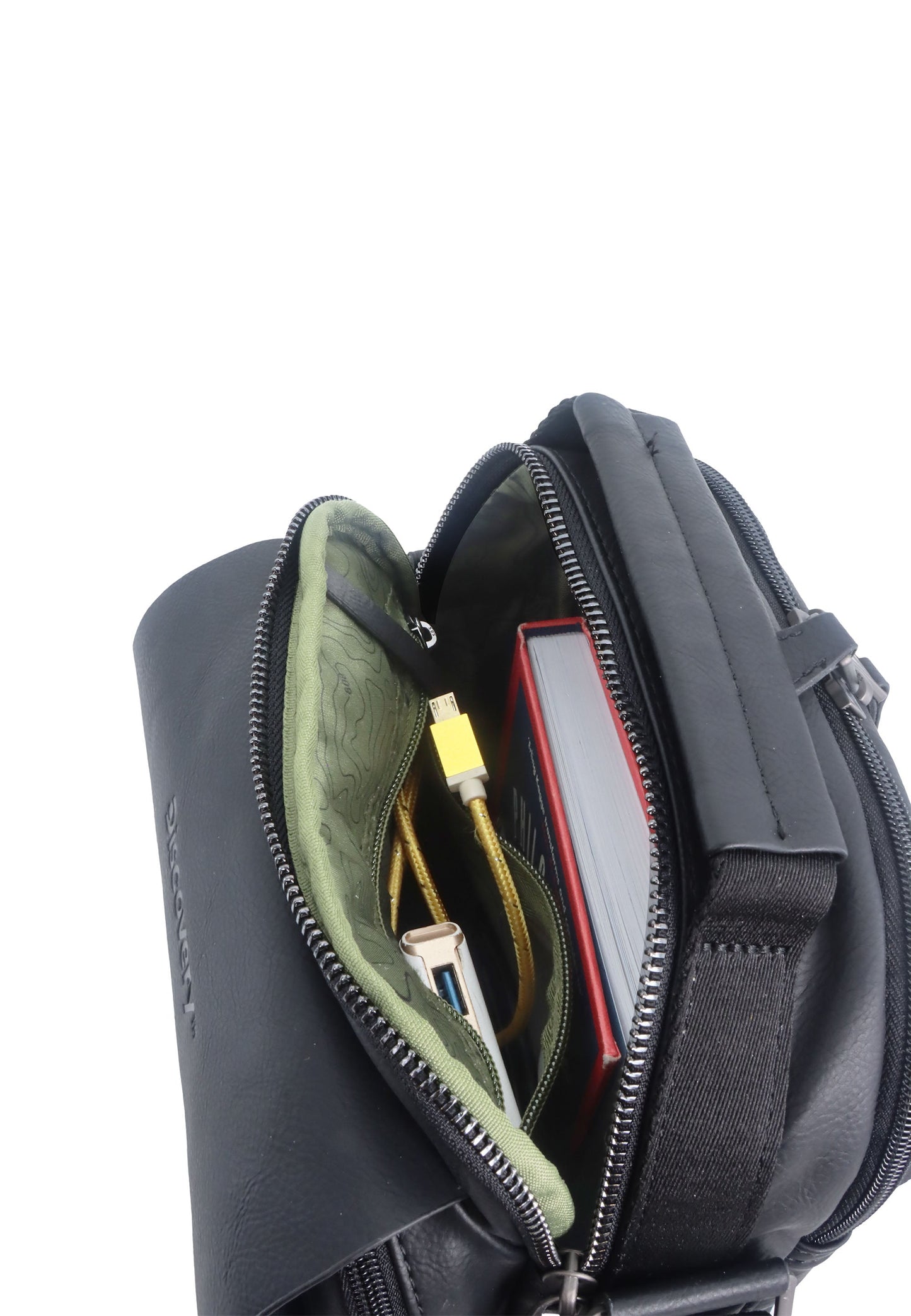 Discovery Heritage Schultertasche / Umhängetasche 5L Schwarz