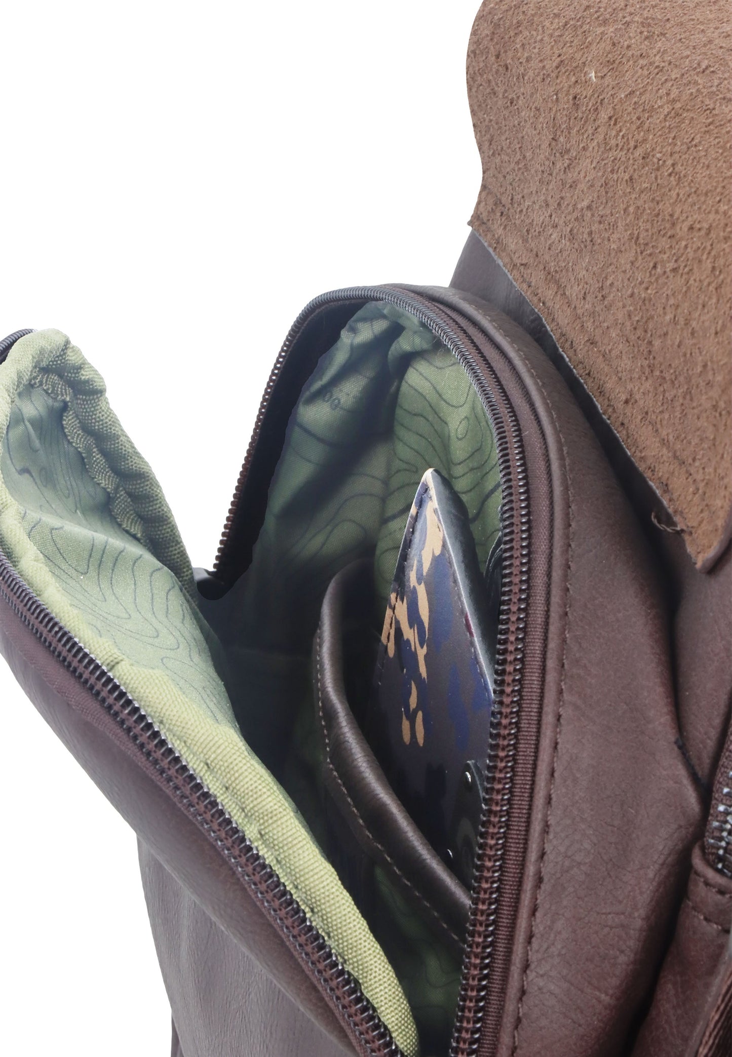 Discovery Heritage Schultertasche / Umhängetasche 5L Braun