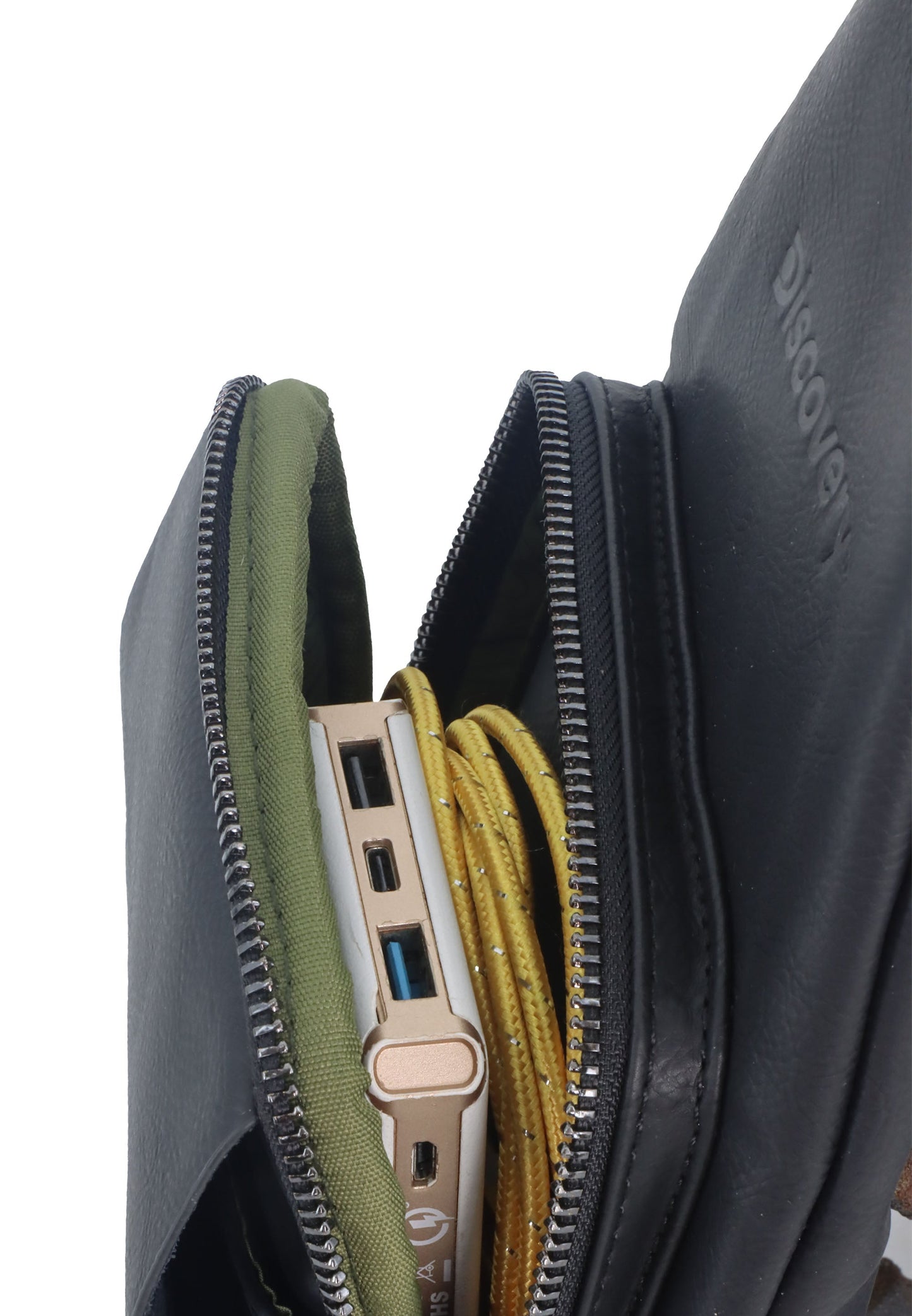 Discovery Heritage Schultertasche / Umhängetasche / Sling tasche D03355 Schwarz