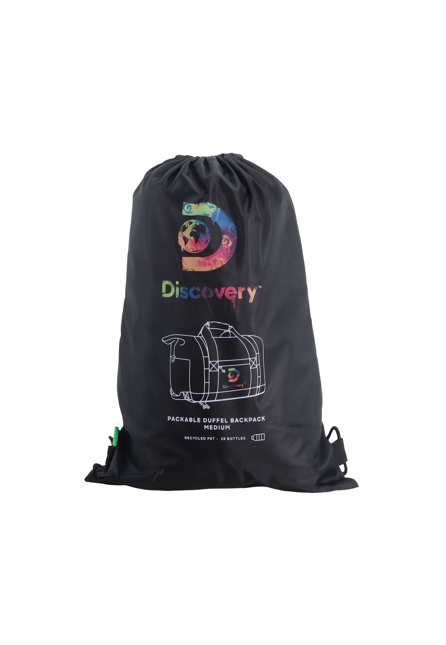 Discovery Drive Seesack / Reisetasche / Sporttasche 60cm Schwarz