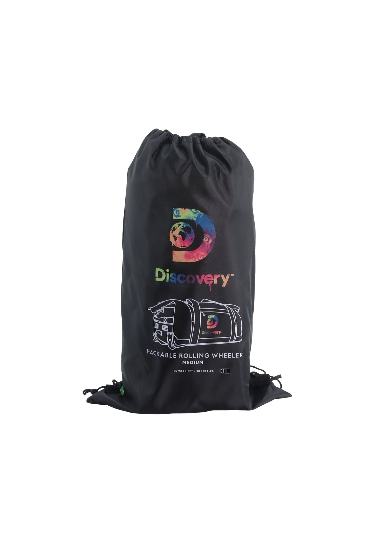 Discovery Drive Trolleytasche / Reisetasche mit Rollen 125L Schwarz