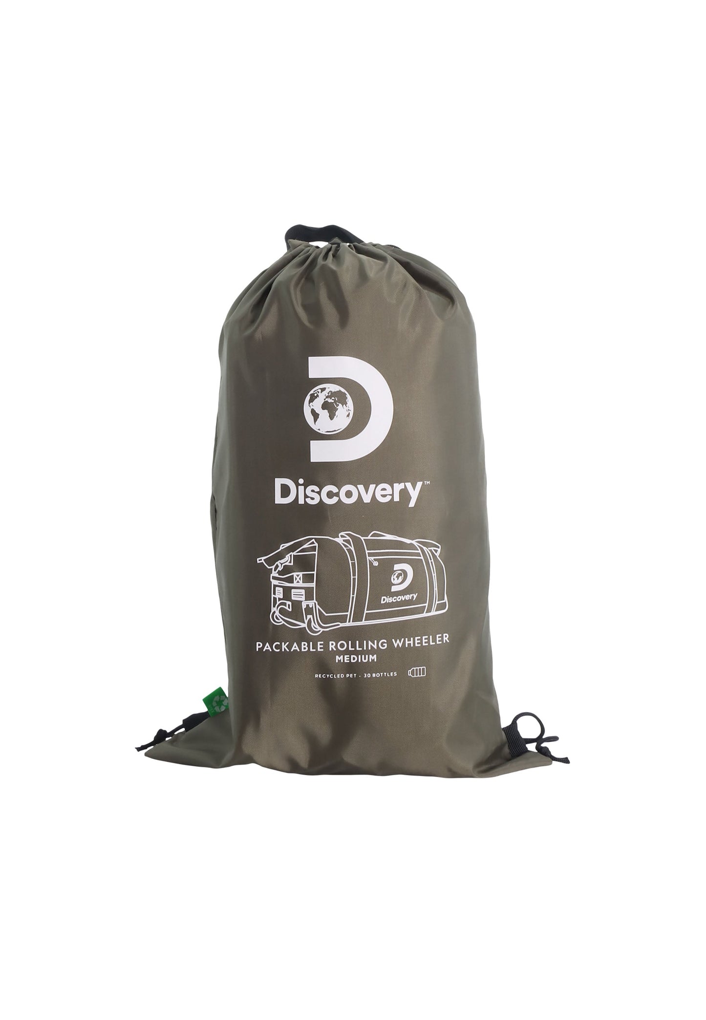 Discovery Drive Trolleytasche / Reisetasche mit Rollen 125L Khaki