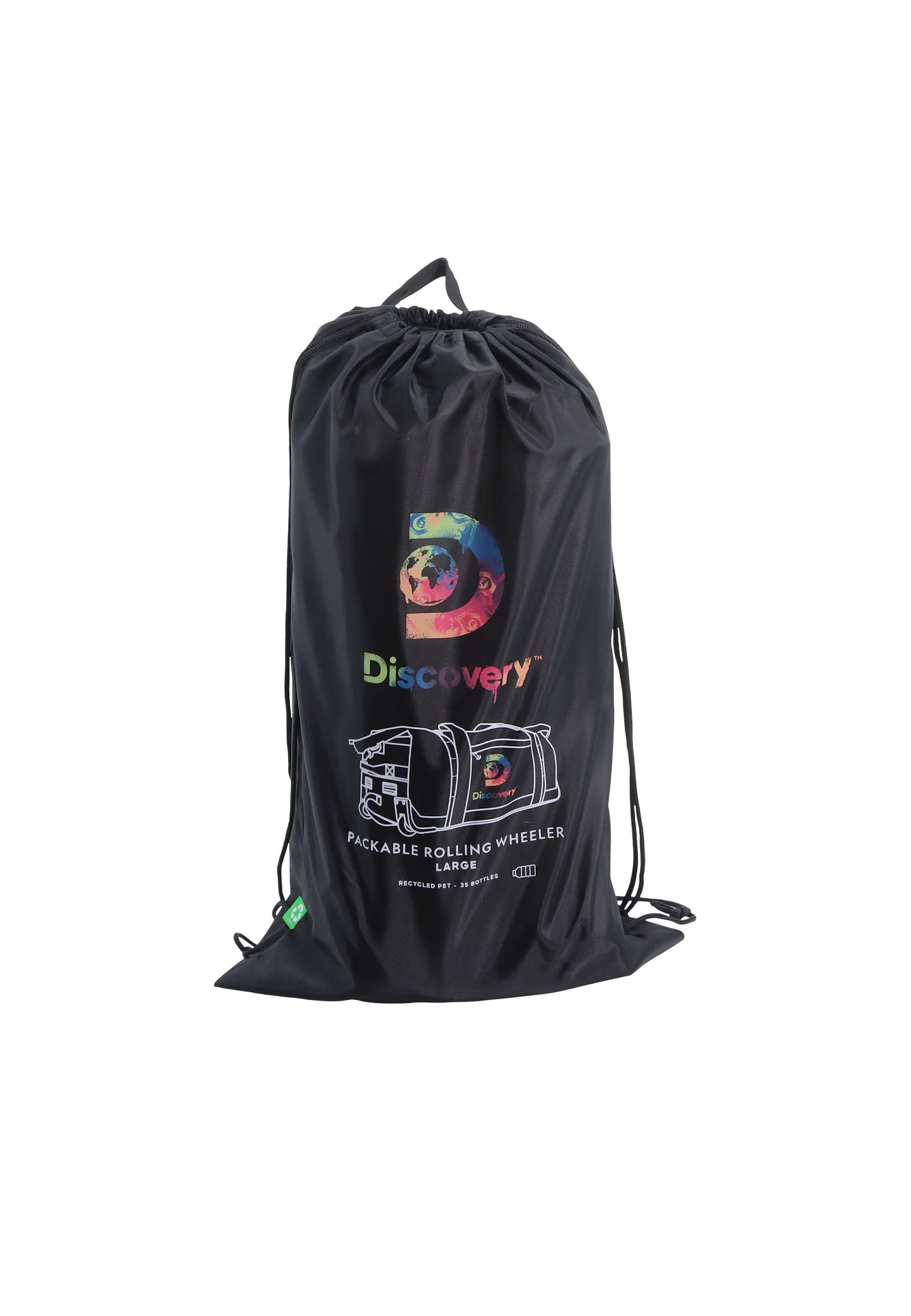 Discovery Drive Trolleytasche / Reisetasche mit Rollen 196L Schwarz